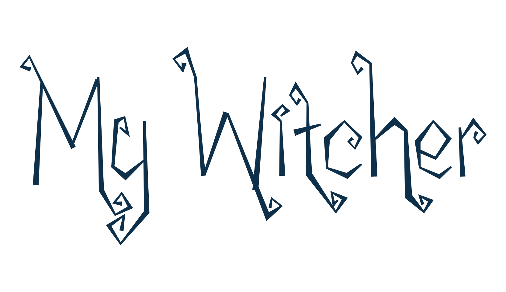 My Witcher, display market font preview