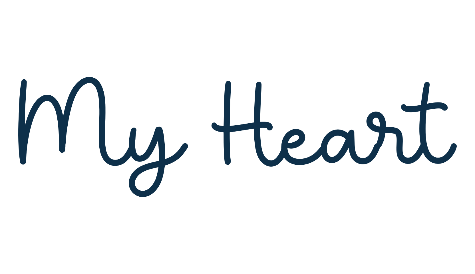 My Heart (myheart-2), fancy decorative font preview