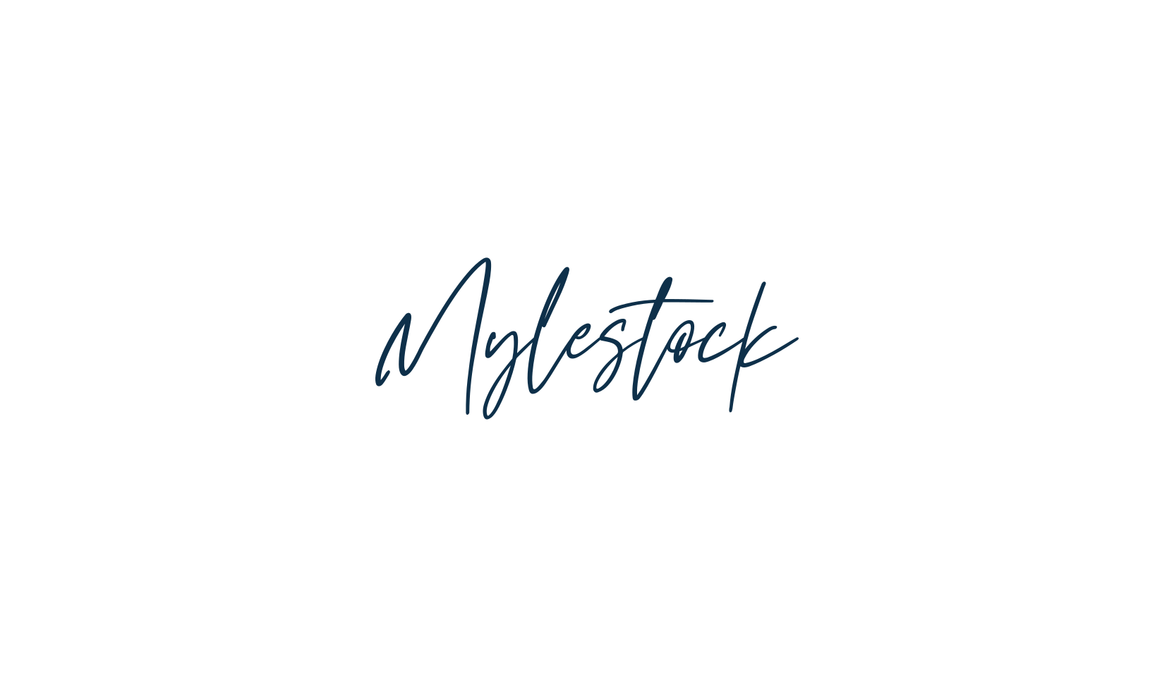 Mylestock, handwriting font preview