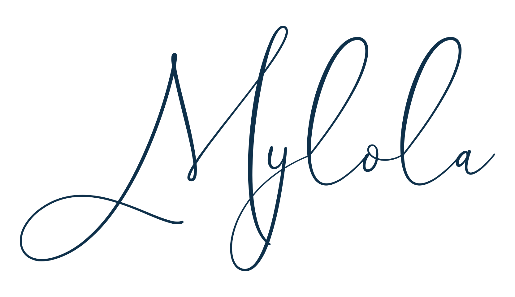 Mylola, script calligraphy fancy decorative font preview