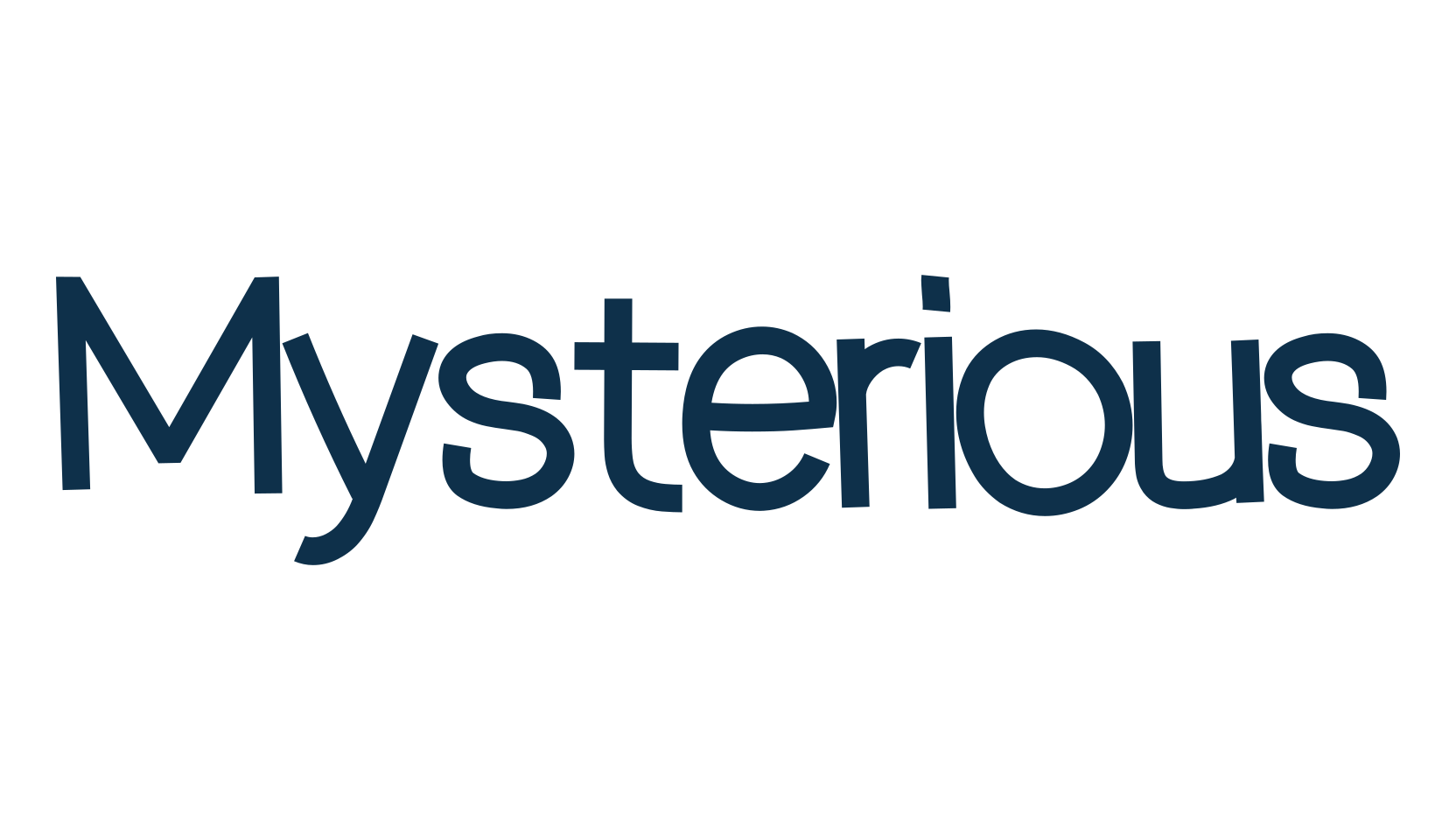 Mysterious, various font preview
