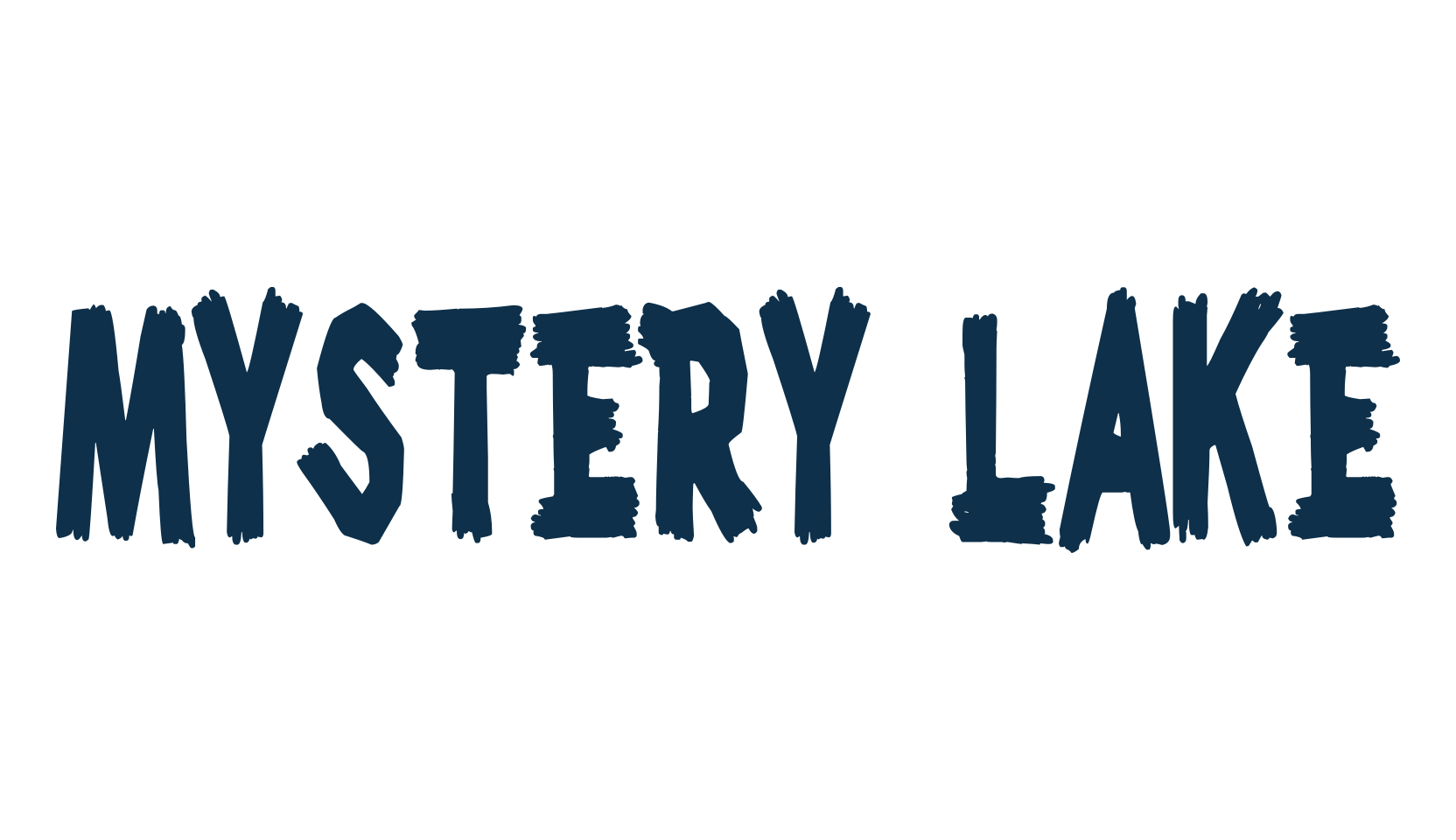 Mystery Lake, holiday halloween fancy decorative horror font preview
