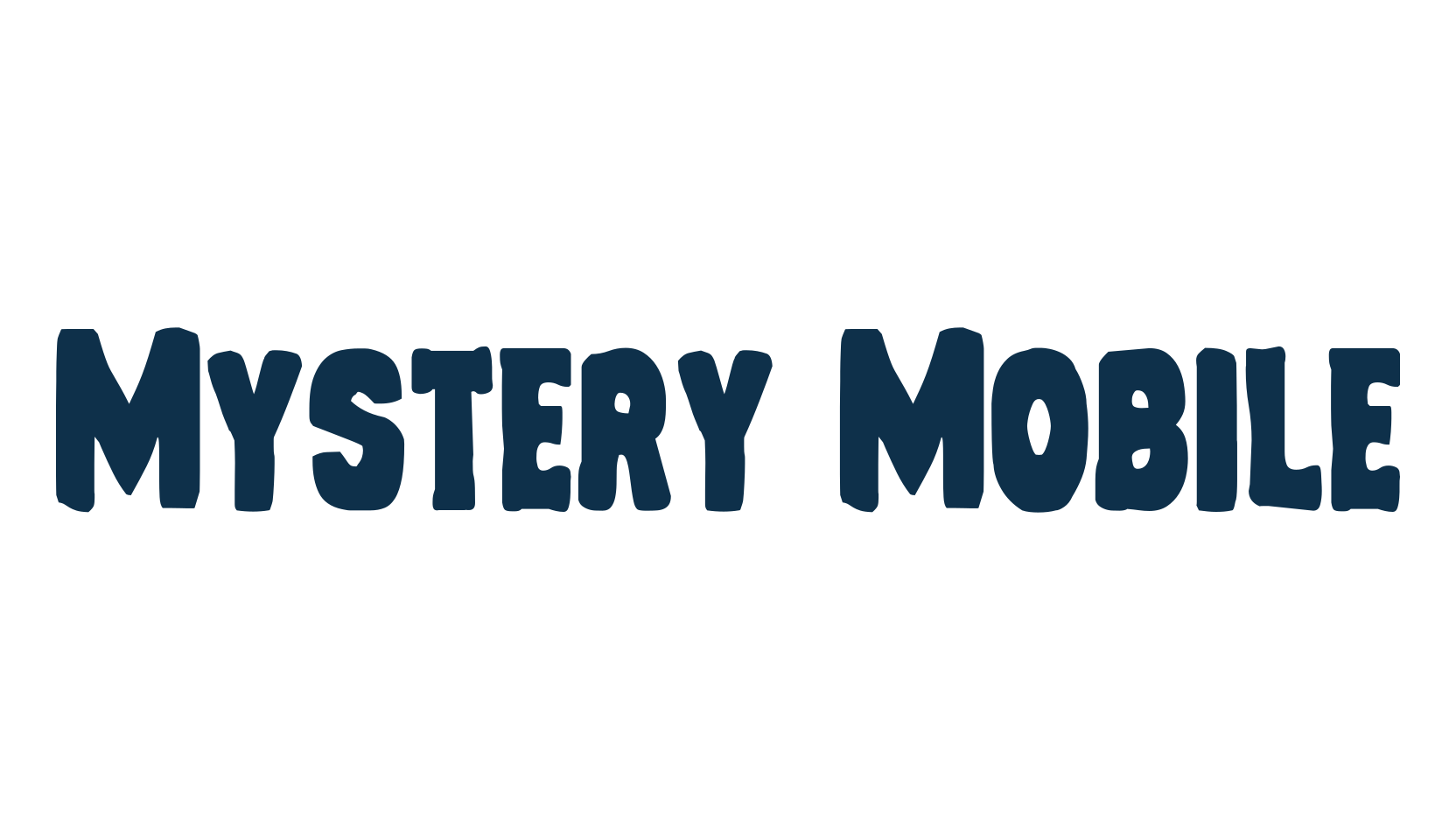 Mystery Mobile, fancy cartoon decorative font preview