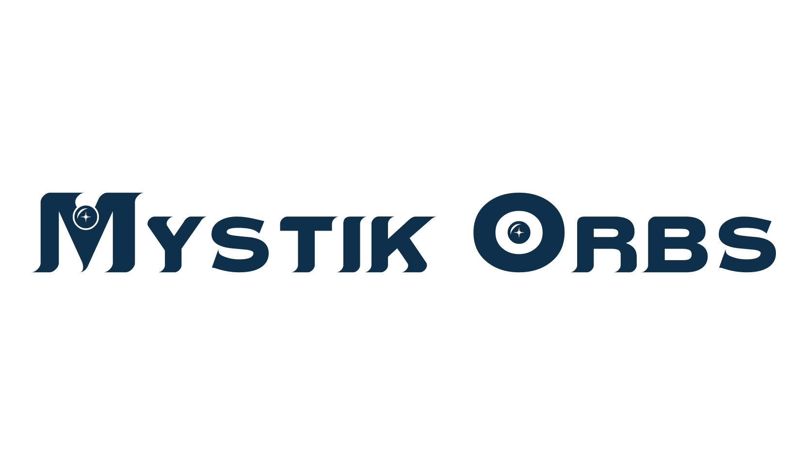 Mystik Orbs, decorative font preview