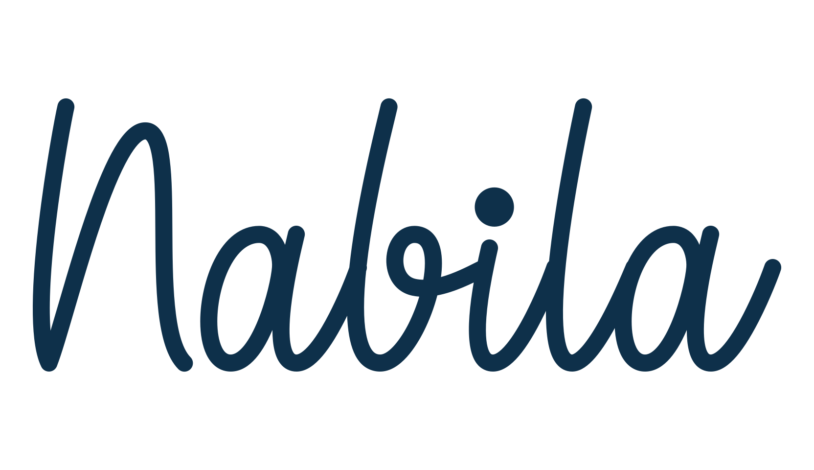 Nabila, script handwritten fancy decorative calligraphy font preview