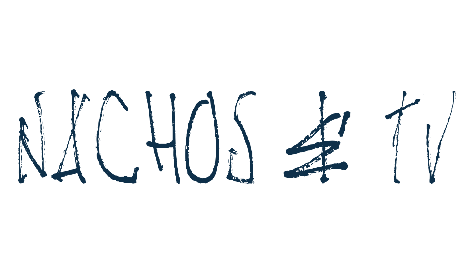 Nachos & TV, handwriting font preview
