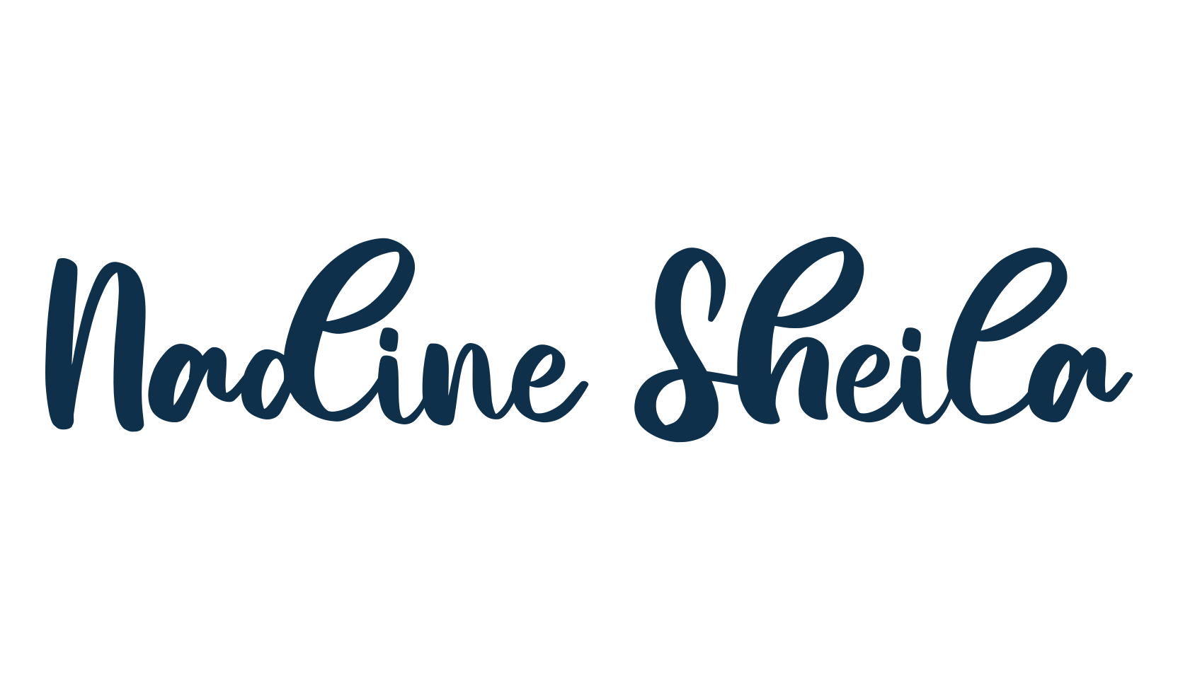 Nadine Sheila, display market font preview