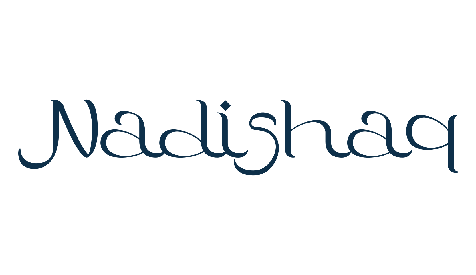Nadishaq, foreign look arabic font preview