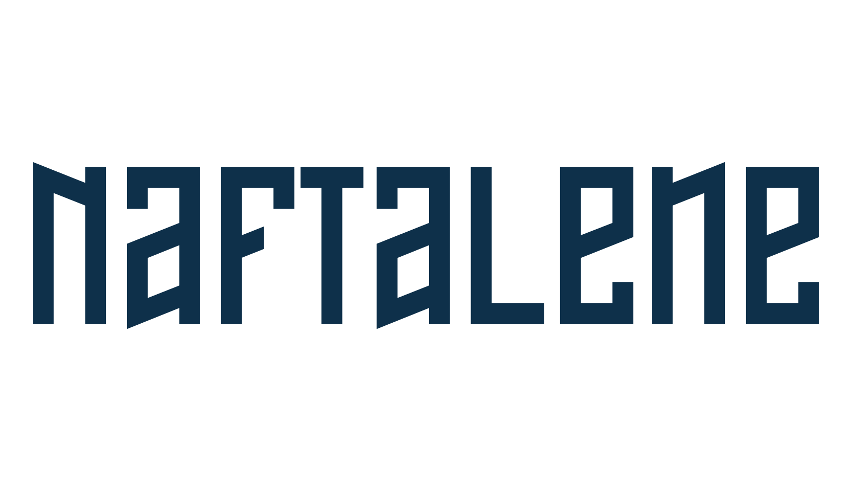 Naftalene, gothic modern font preview