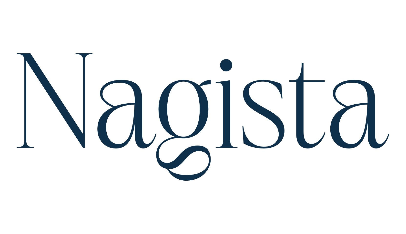 Nagista (nagista-3), serif font preview