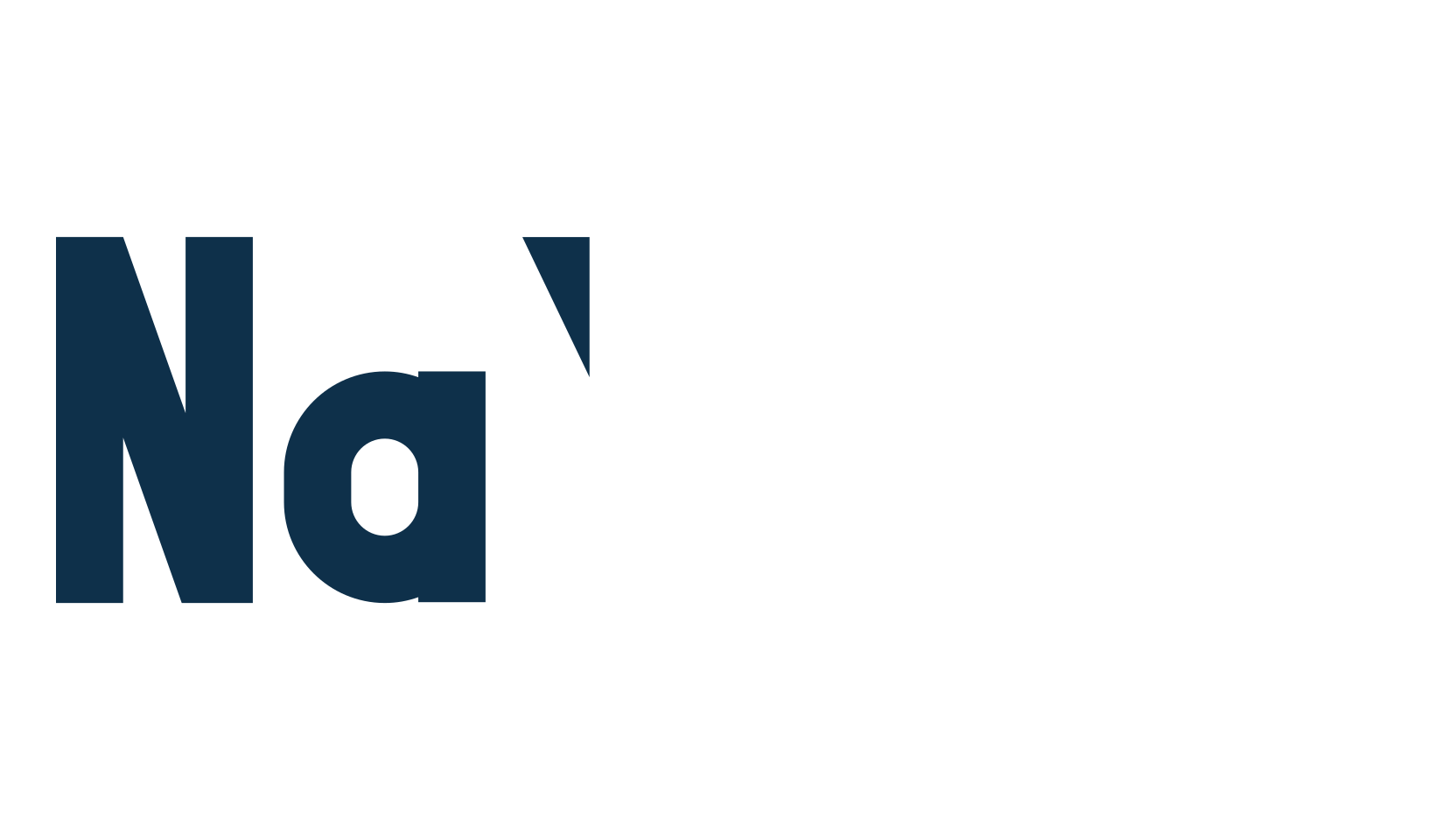 Nahony, sans serif font preview