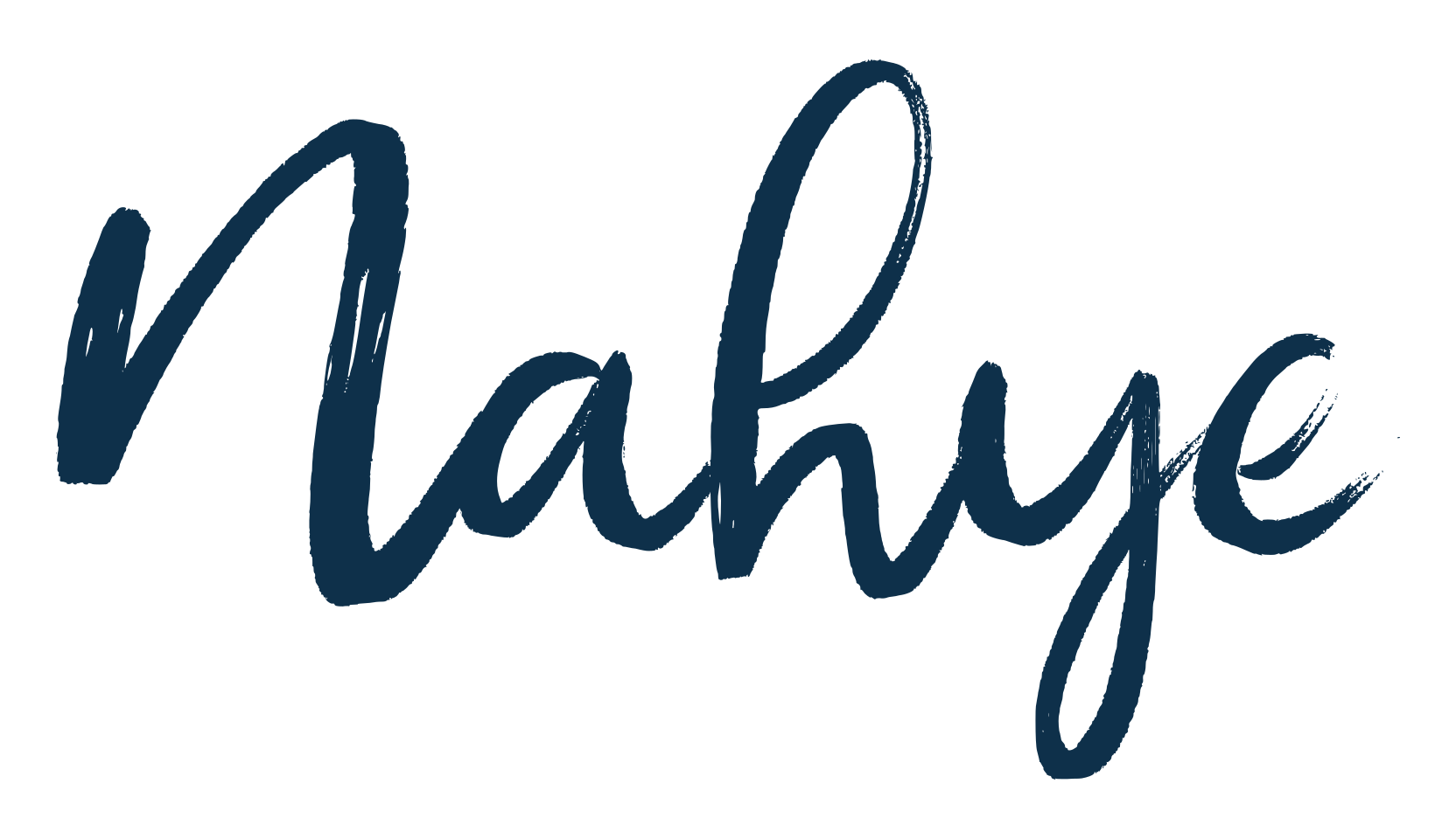 Nahye, handwriting font preview