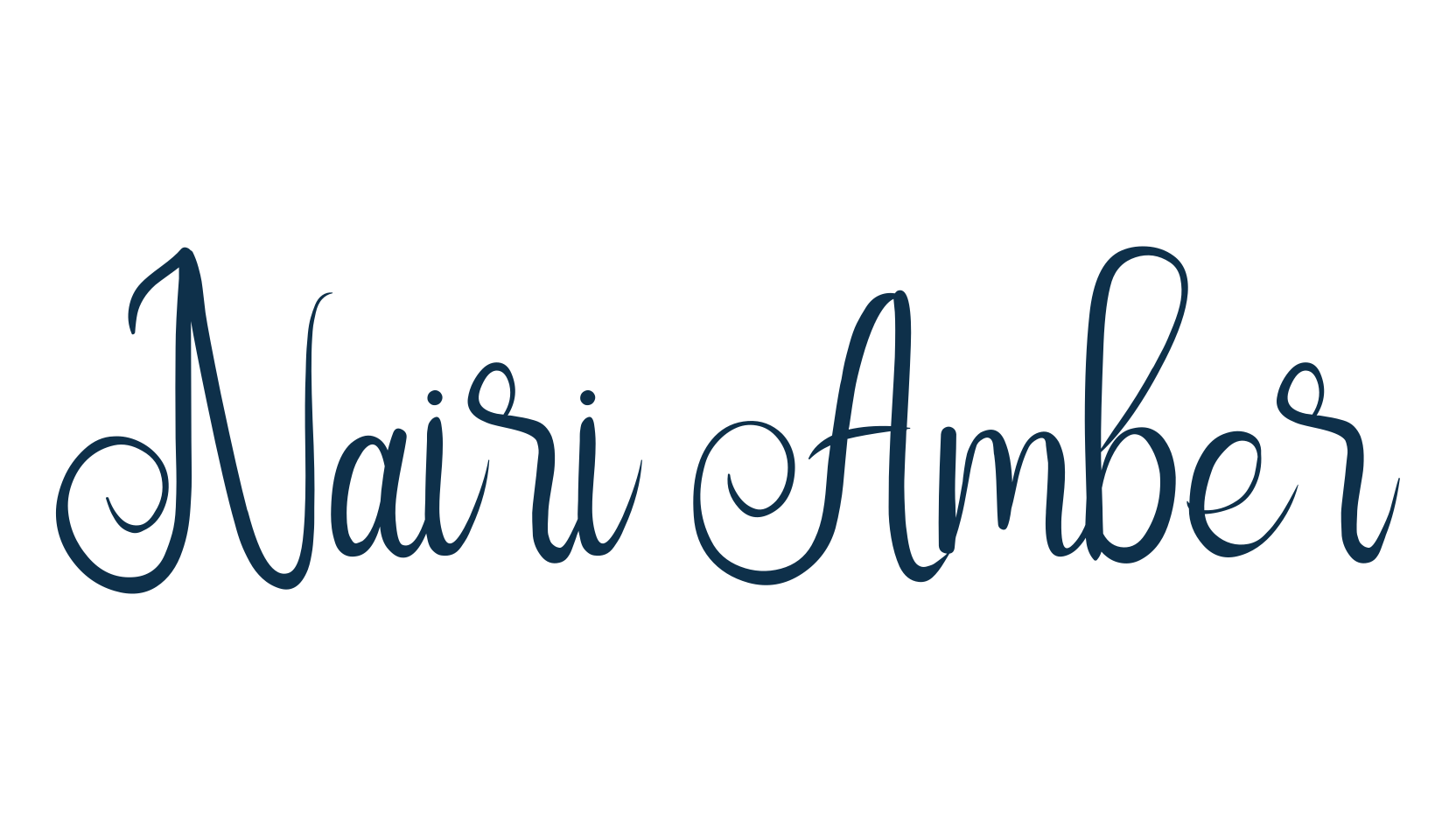 Nairi Amber, sans serif font preview