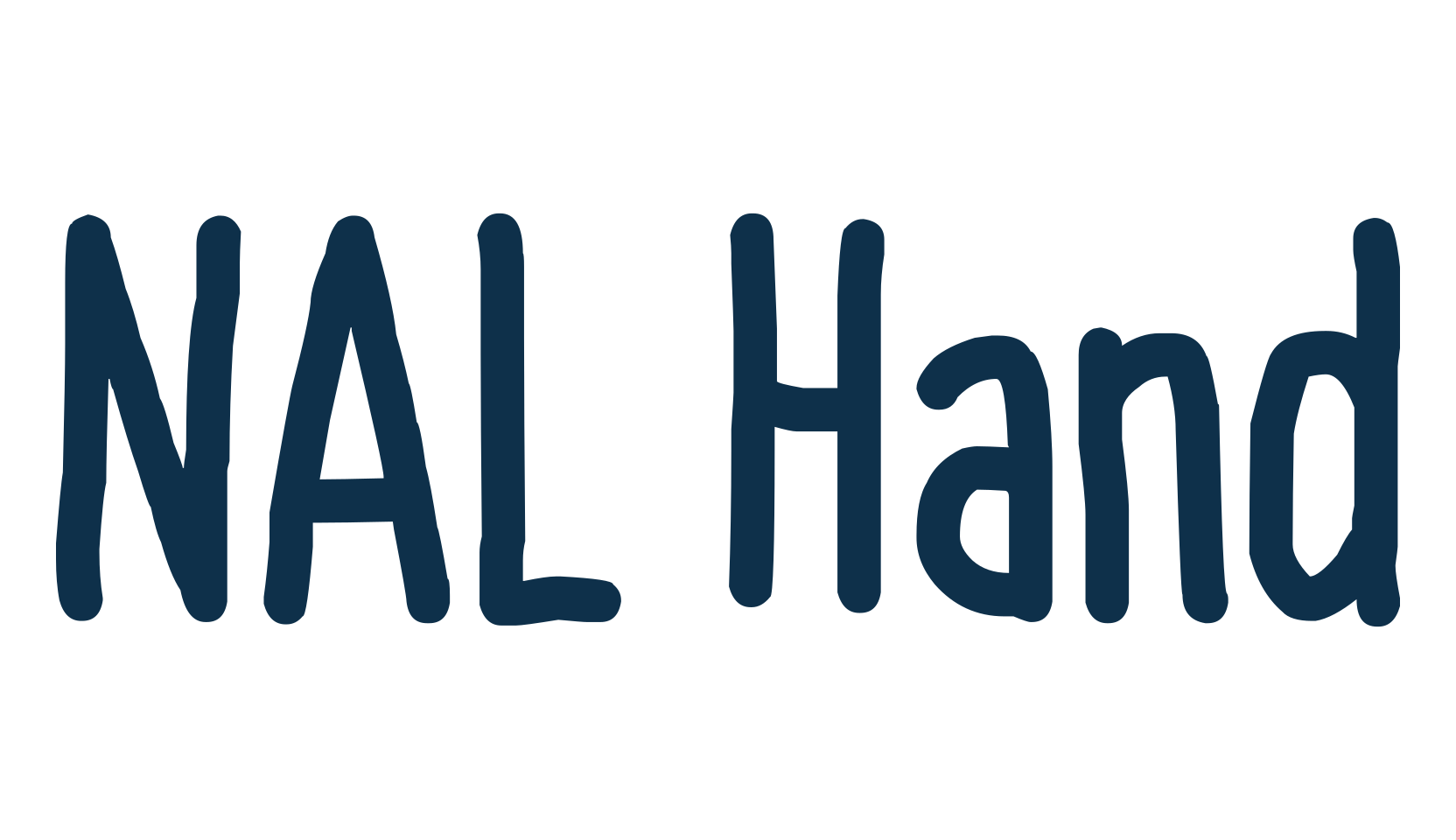 NAL Hand, handwriting font preview