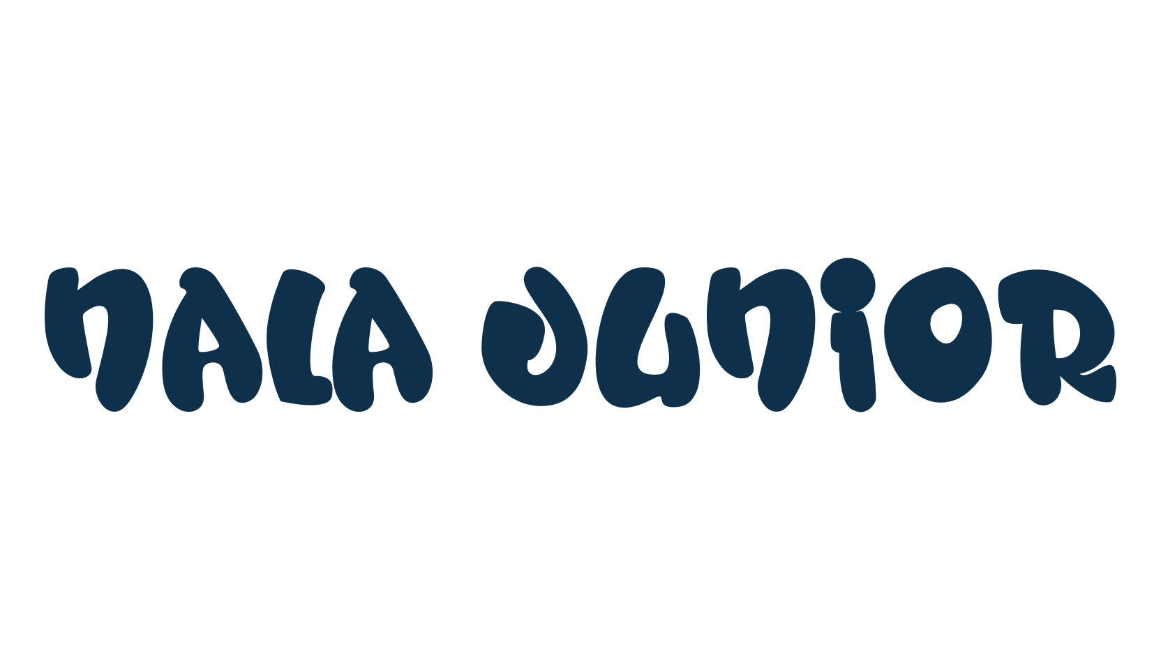 Nala Junior, fancy cartoon decorative font preview