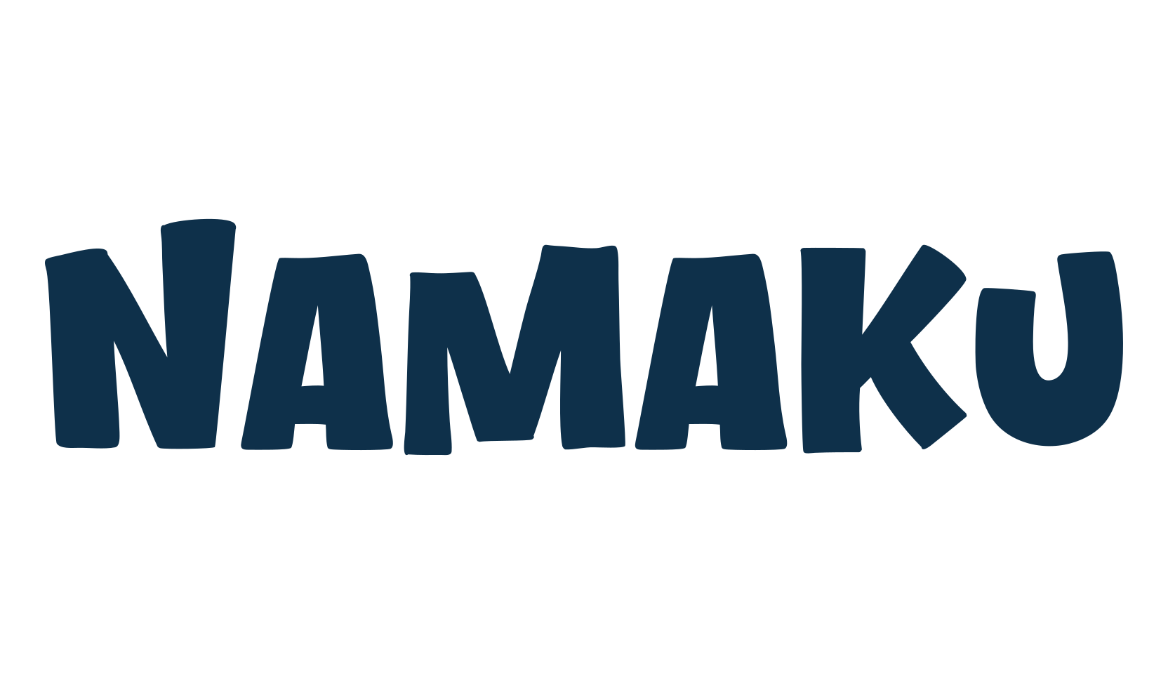 Namaku, fancy cartoon decorative font preview