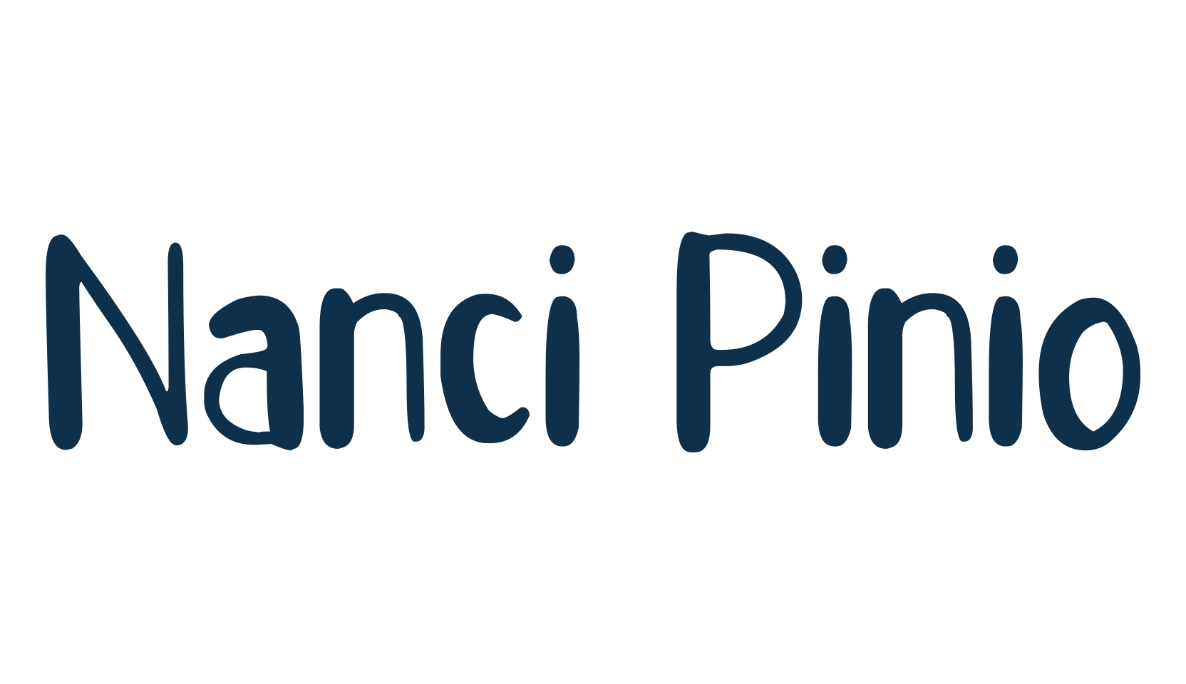 Nanci Pinio, fancy various decorative font preview