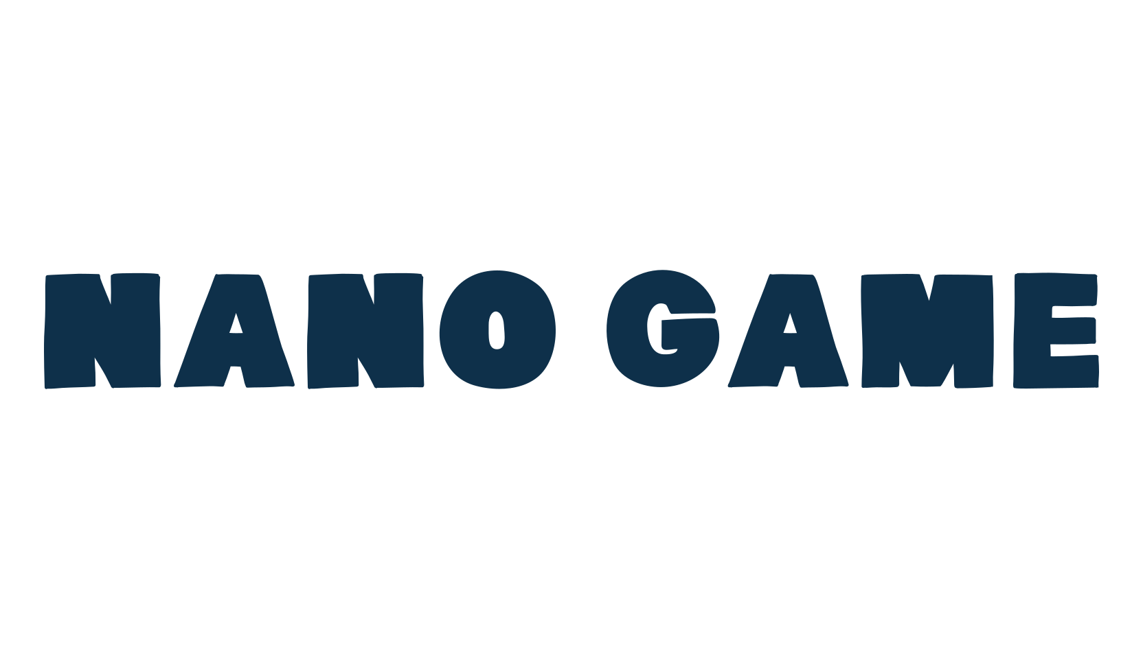 Nano Game, fancy cartoon decorative font preview