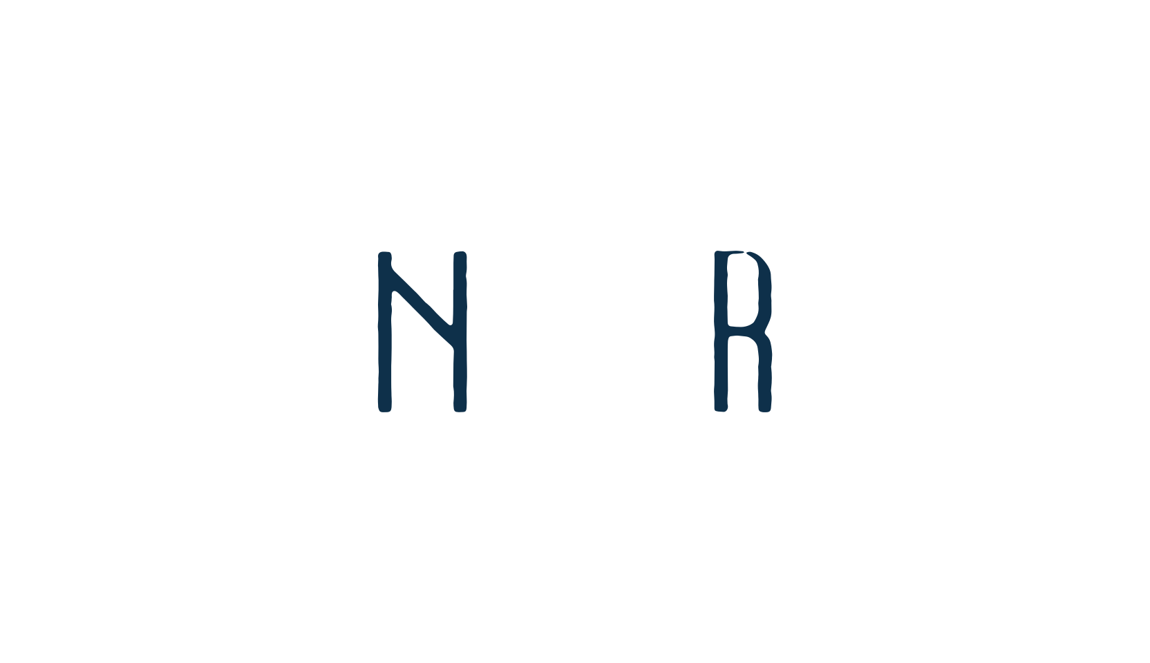 Naonweh Rough, fancy retro decorative font preview
