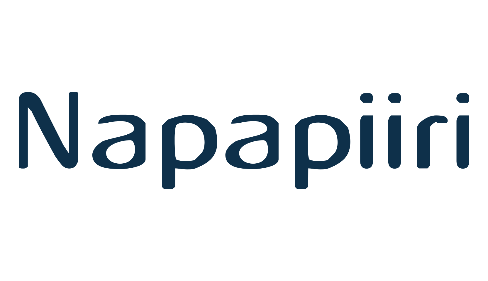 Napapiiri, basic sans serif font preview