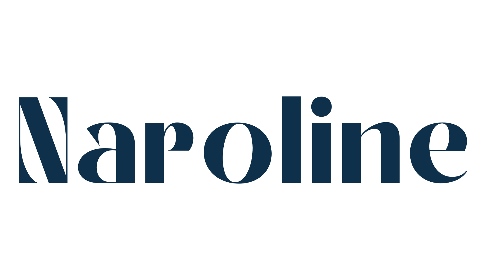 Naroline, retro font preview