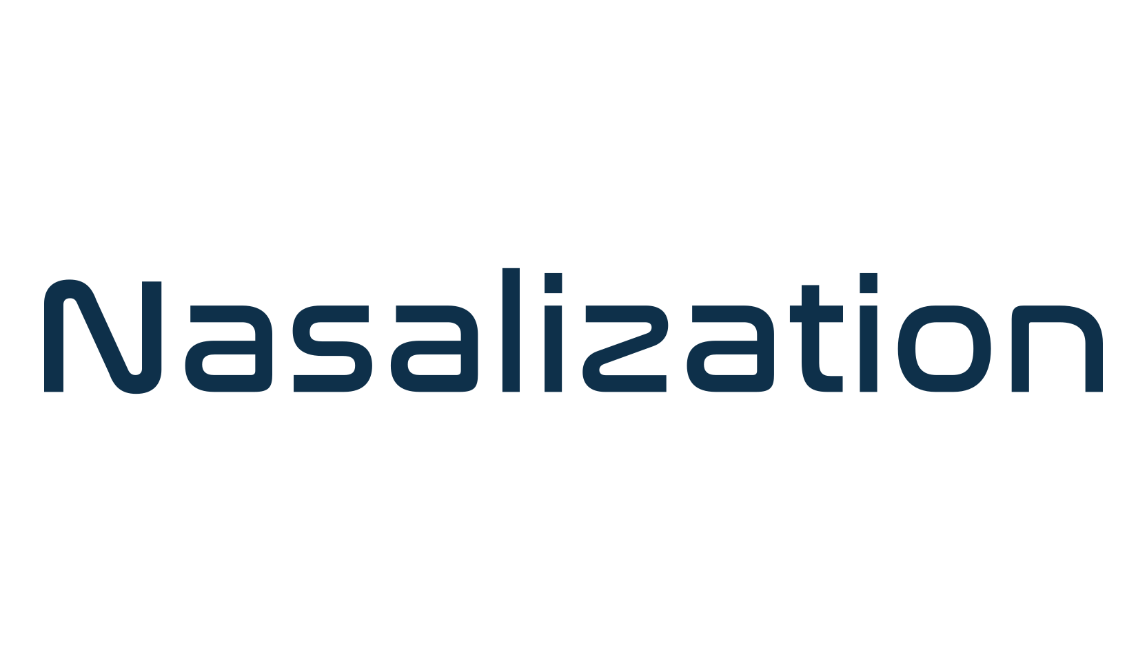 Nasalization, sci-fi font preview