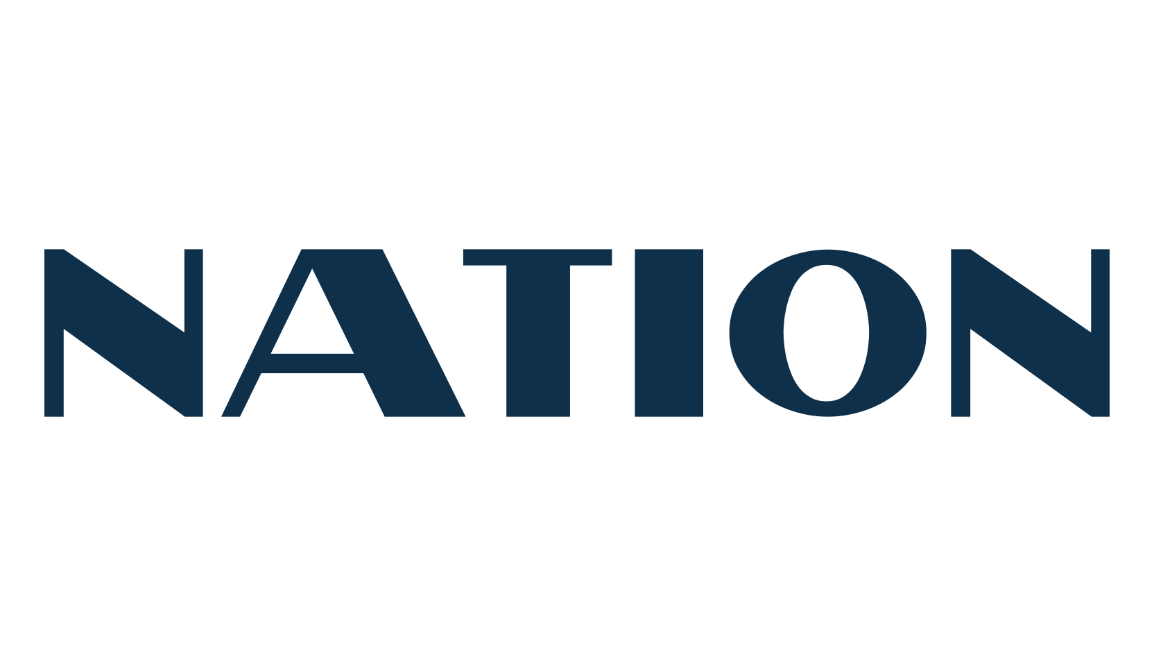 Nation, sans serif font preview