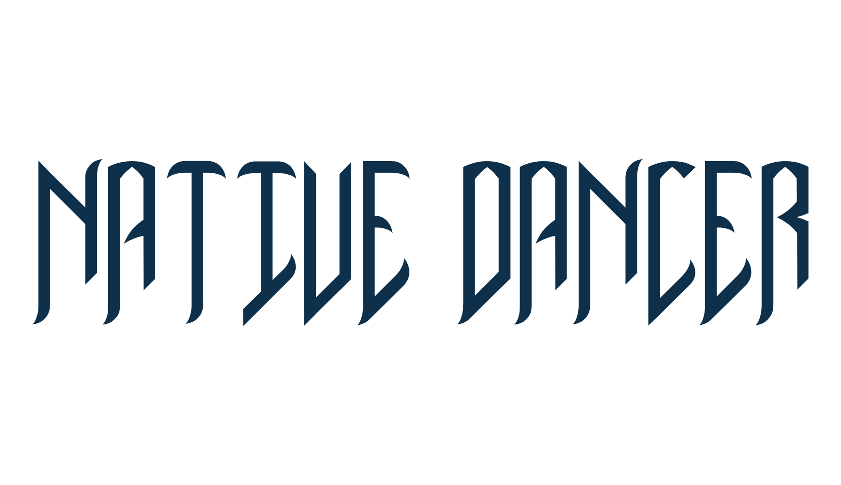 Native Dancer, modern font preview