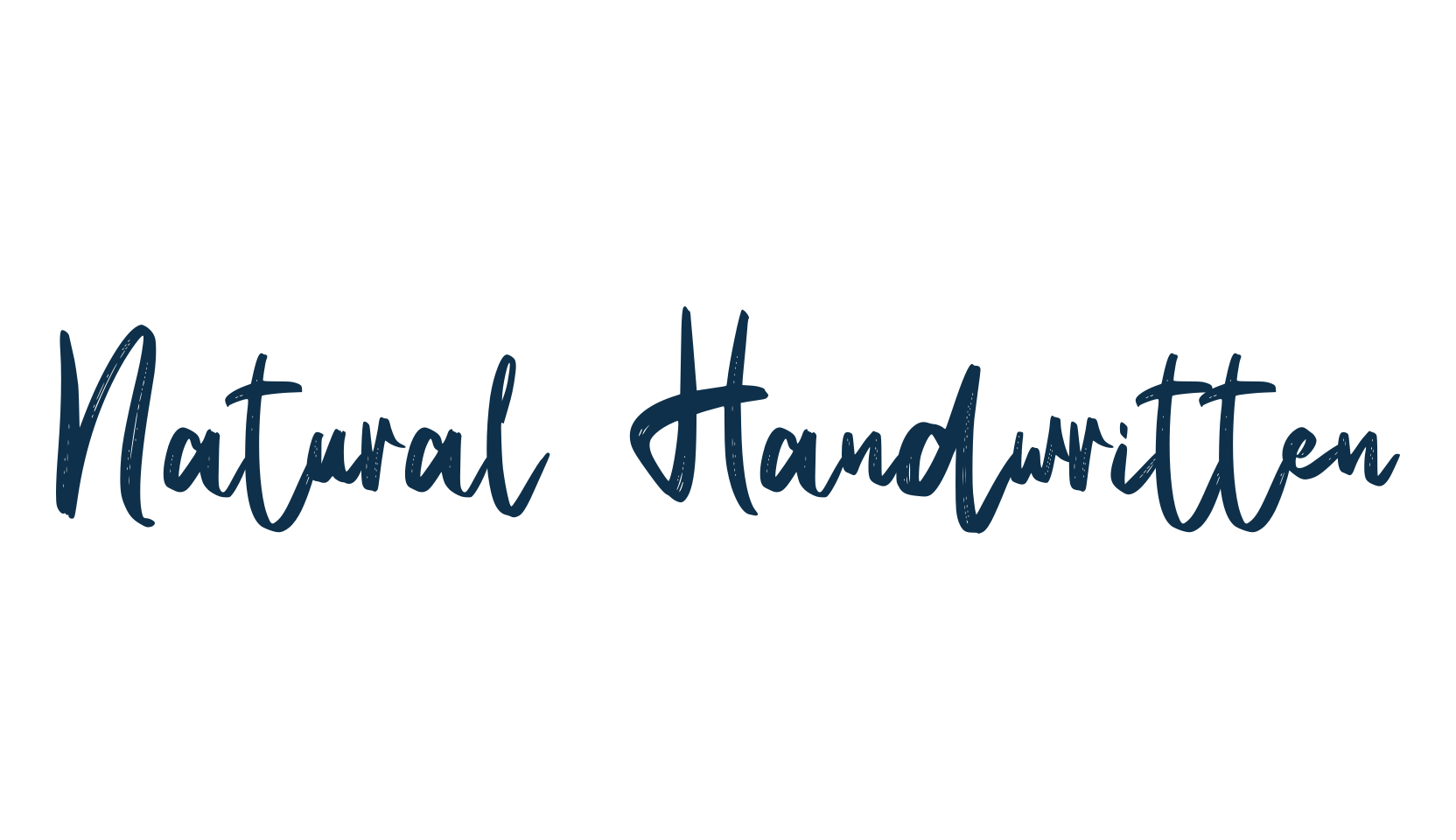 Natural Handwritten, script handwritten fancy decorative calligraphy font preview