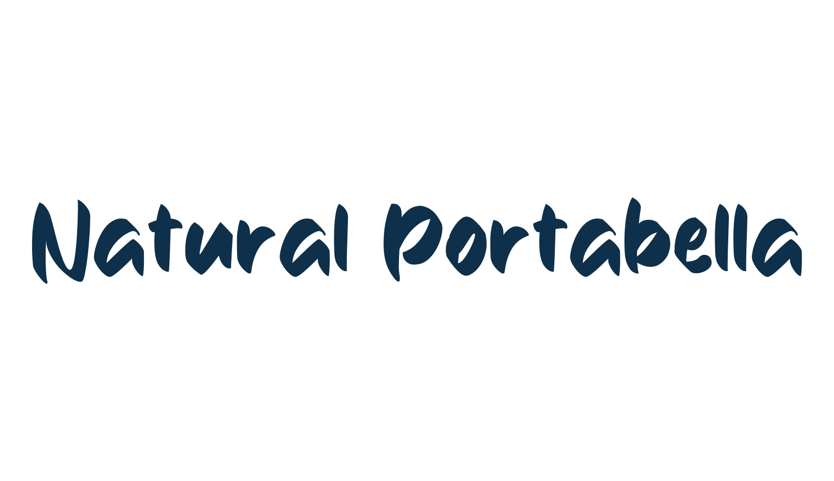 Natural Portabella, fancy decorative font preview