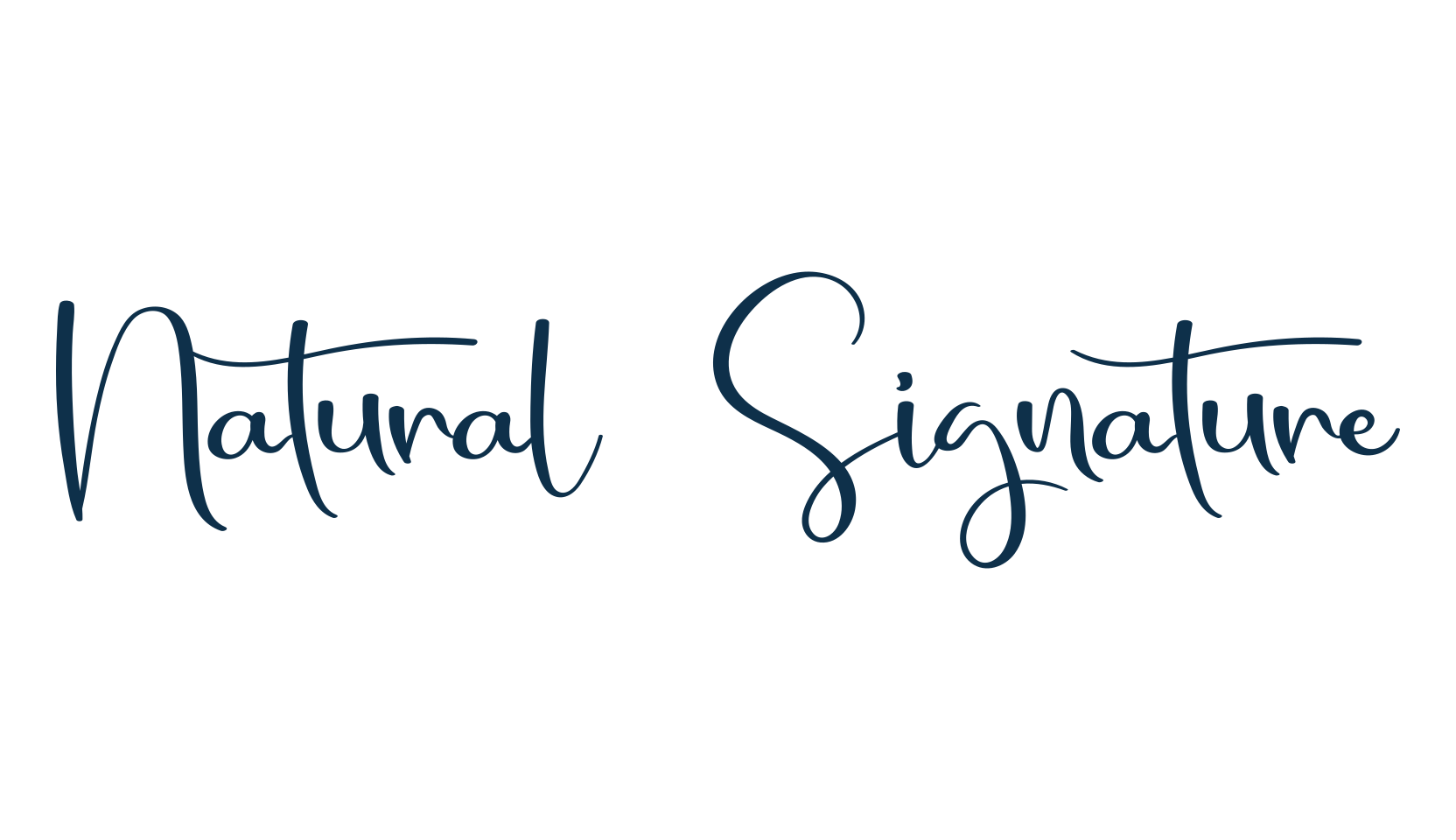 Natural Signature (natural-signature-2), script calligraphy fancy decorative font preview