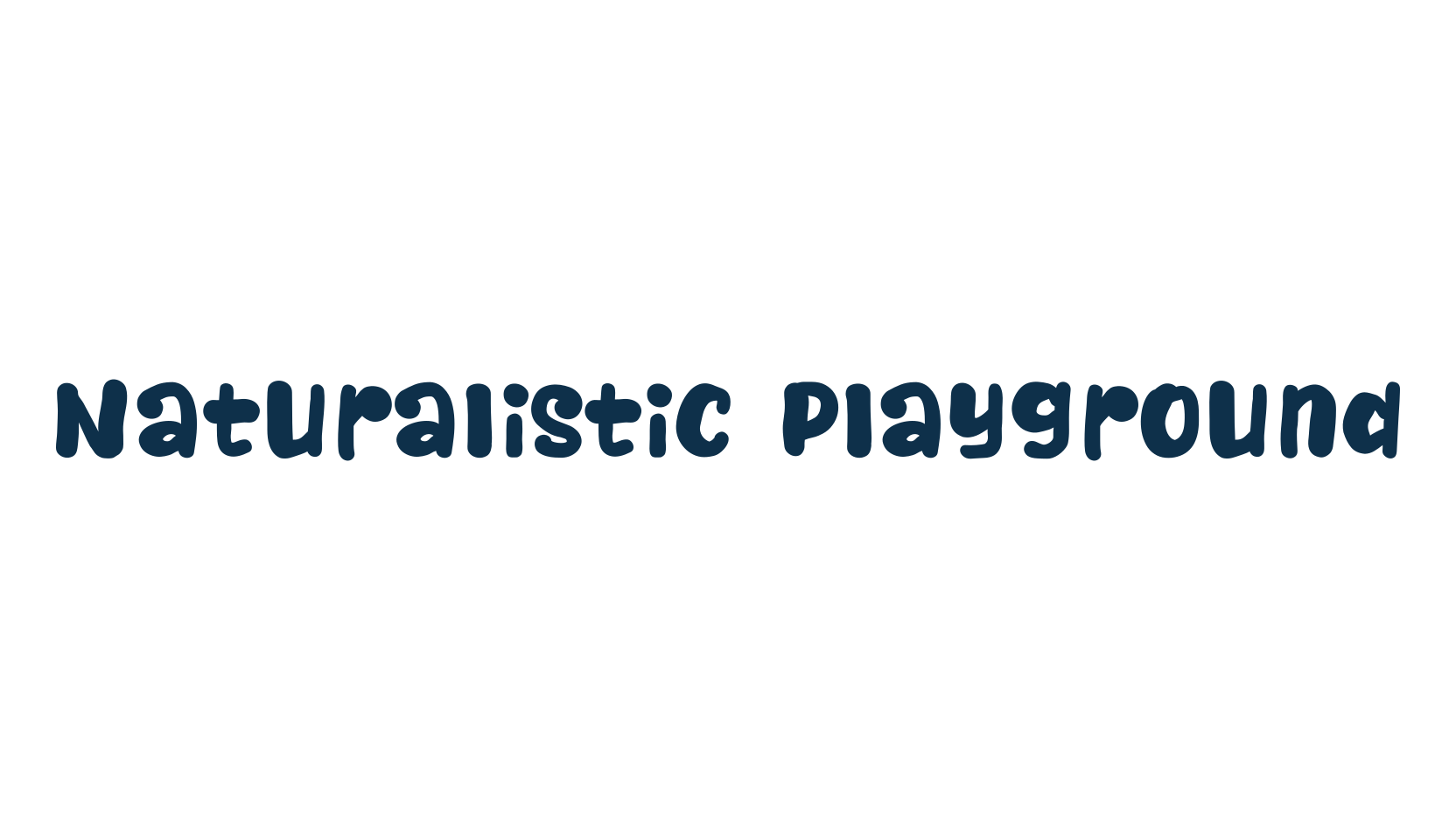 Naturalistic Playground, cartoon font preview