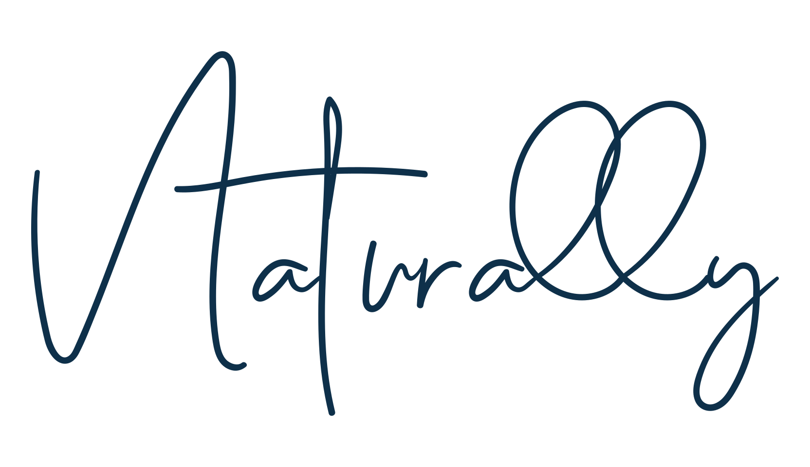 Naturally, script handwritten fancy decorative calligraphy font preview