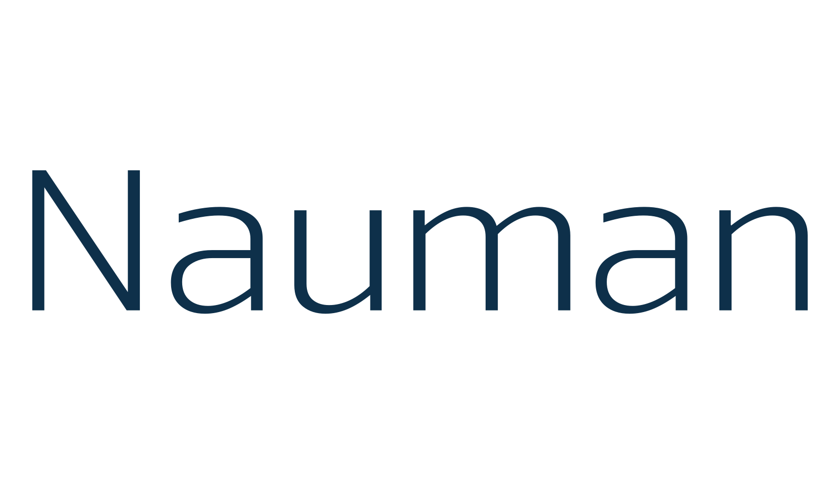 Nauman, basic sans serif font preview