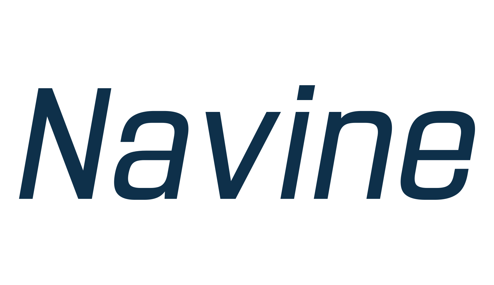 Navine, basic sans serif font preview
