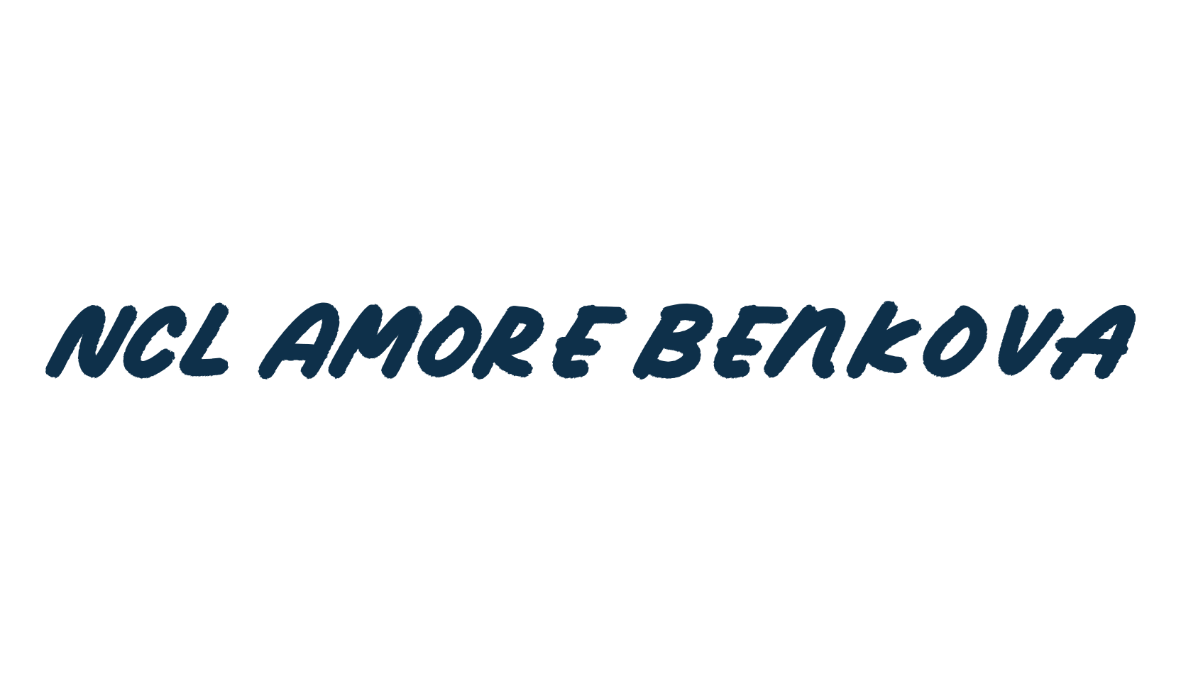 NCL Amore Benkova, script brush fancy decorative calligraphy font preview