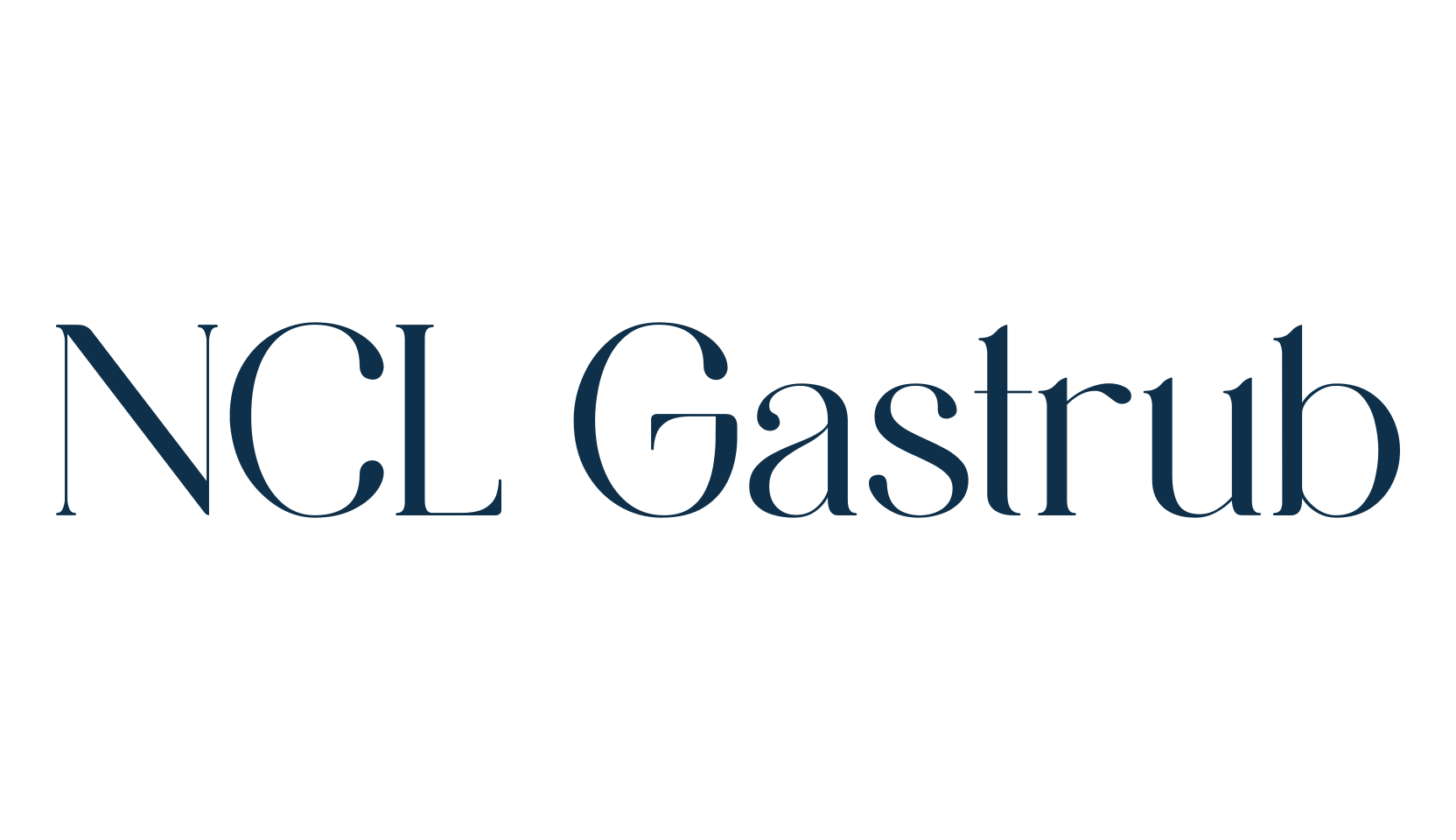 NCL Gastrub, serif font preview