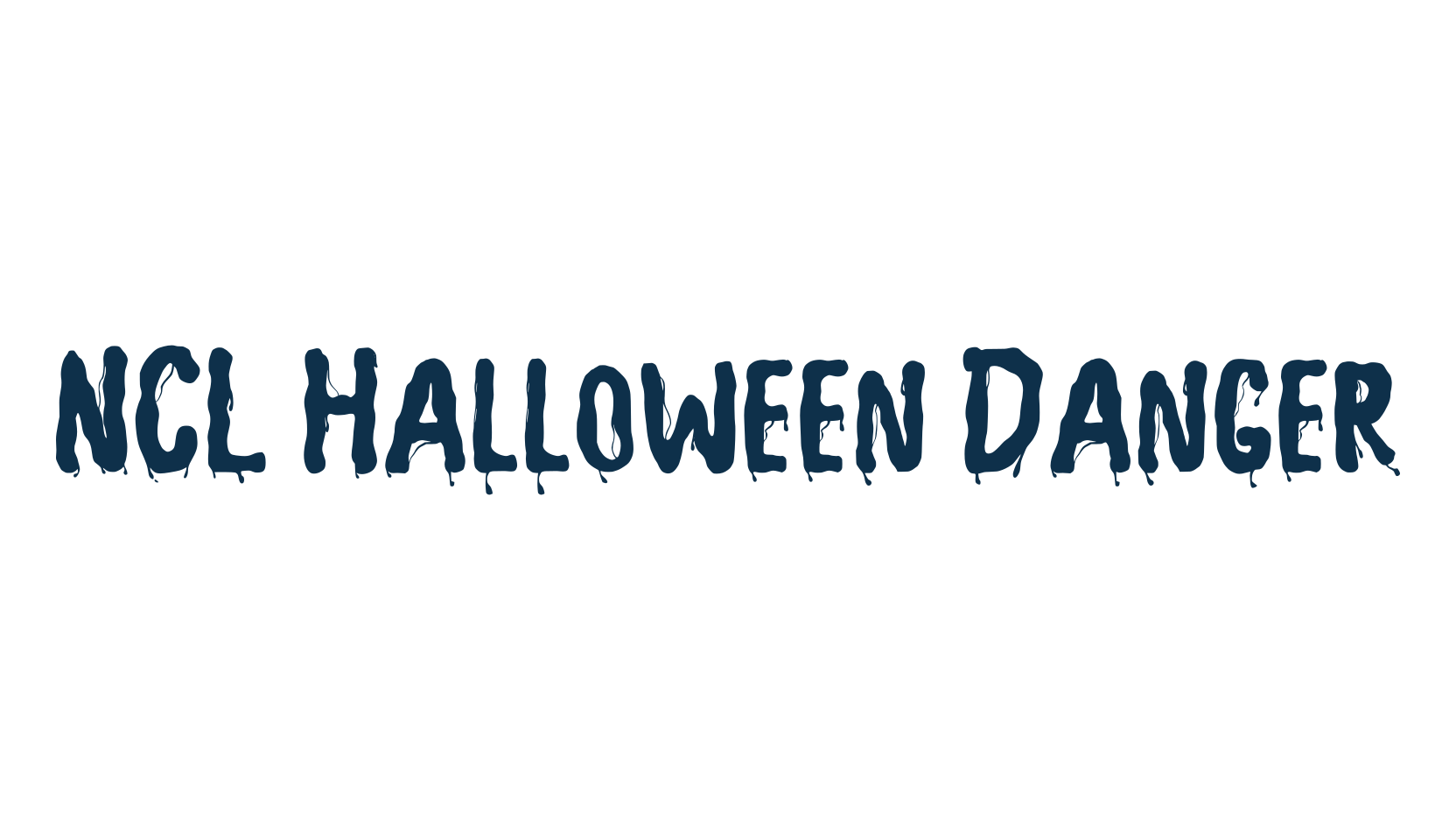 NCL Halloween Danger, display market font preview