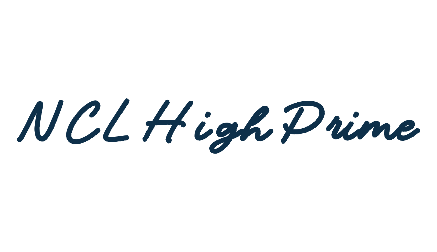 NCL High Prime, script brush fancy decorative calligraphy font preview
