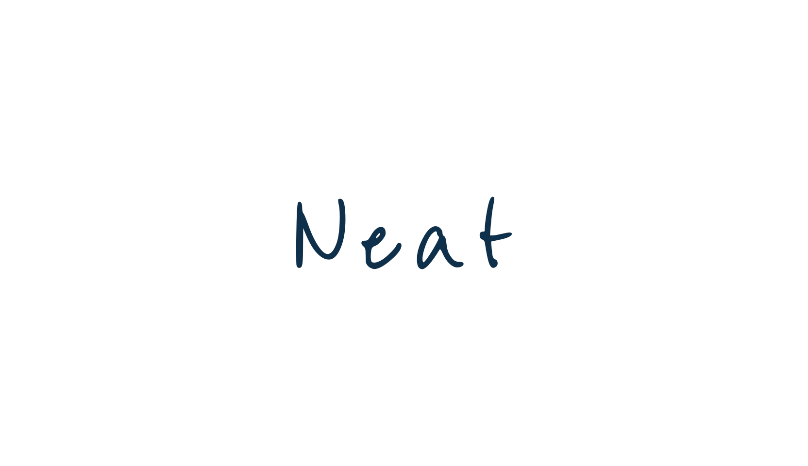 Neat, script handwritten fancy decorative calligraphy font preview