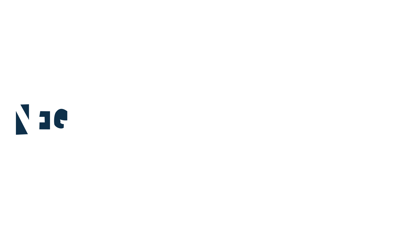 Negatively Positive, distorted font preview