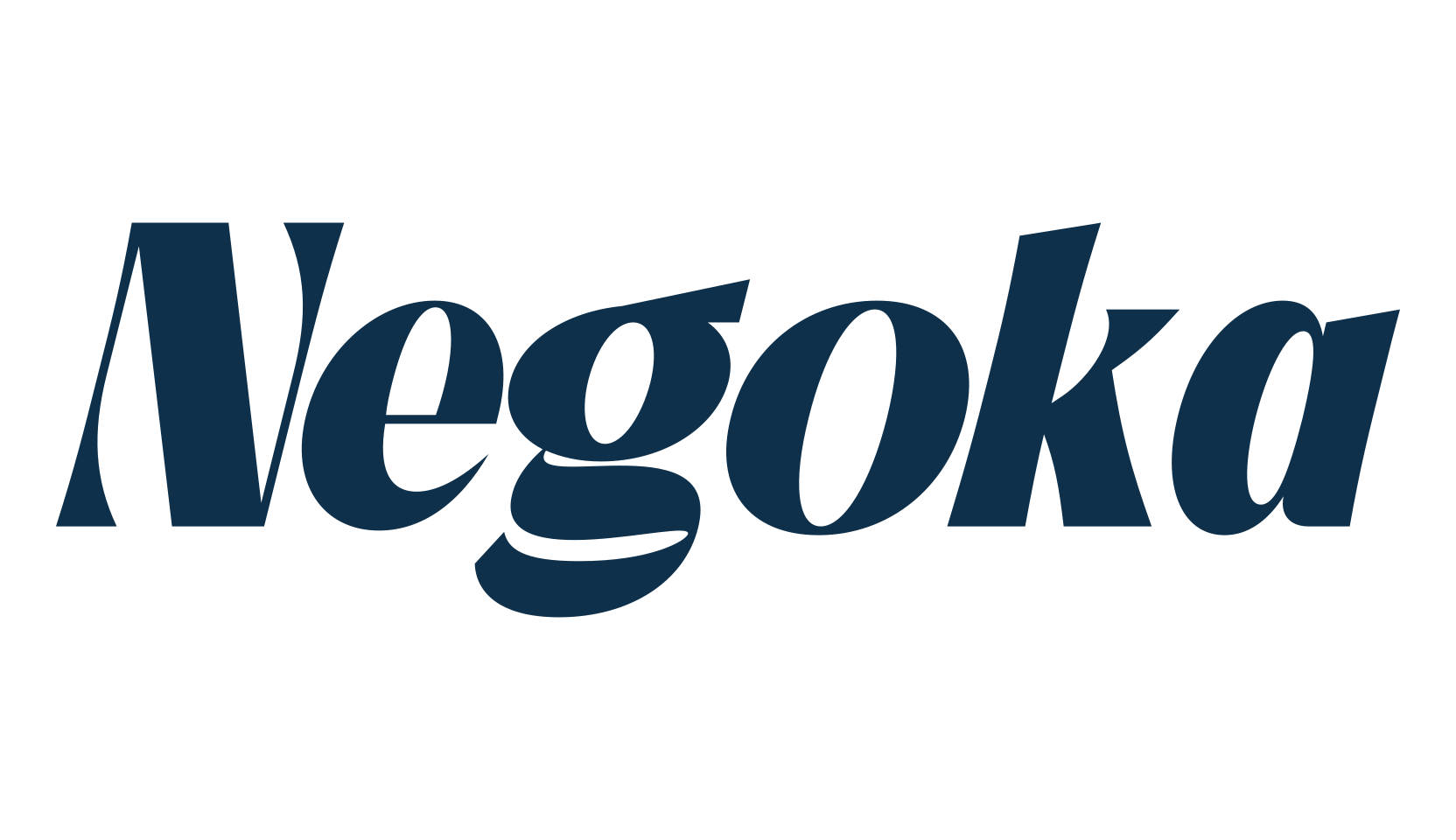 Negoka, serif font preview