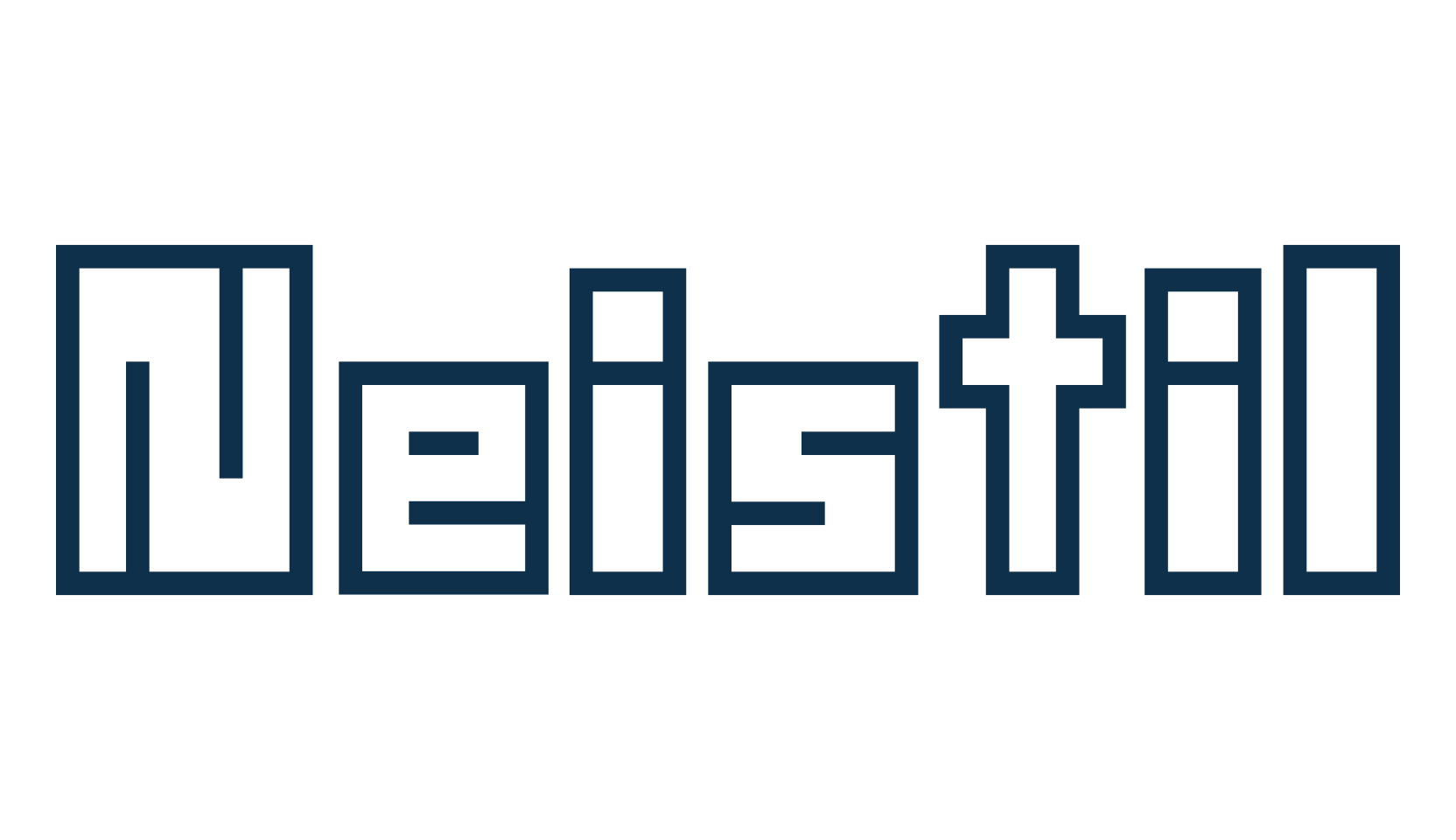 Neistil, square font preview
