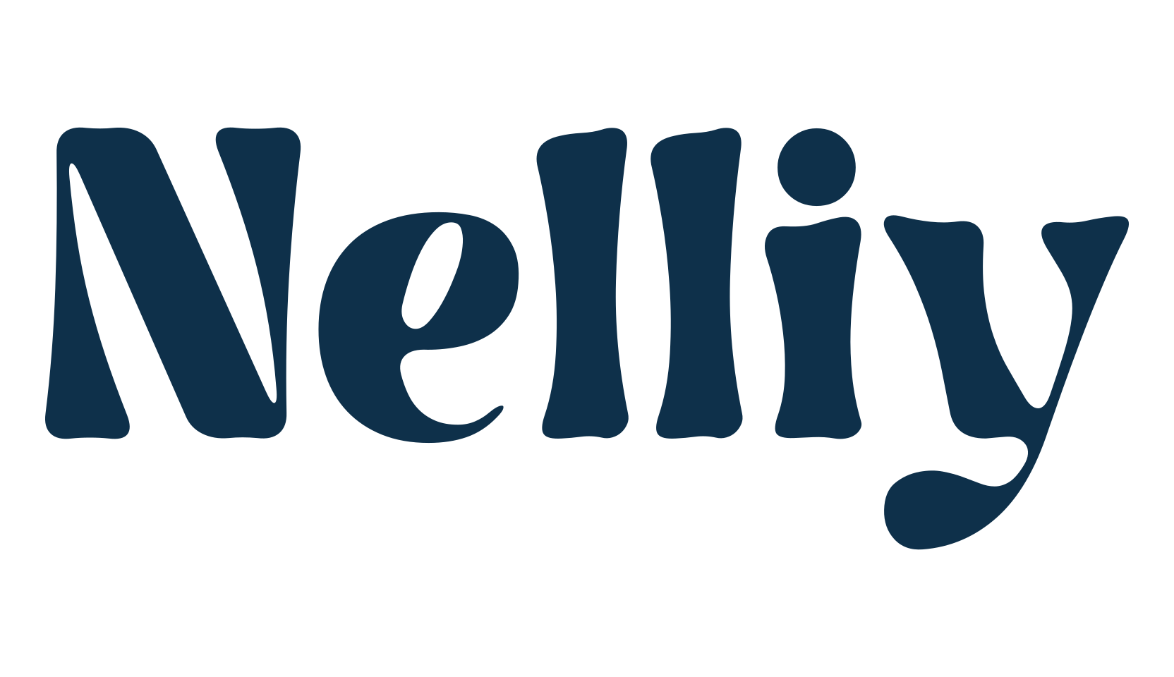 Nelliy, fancy retro decorative font preview