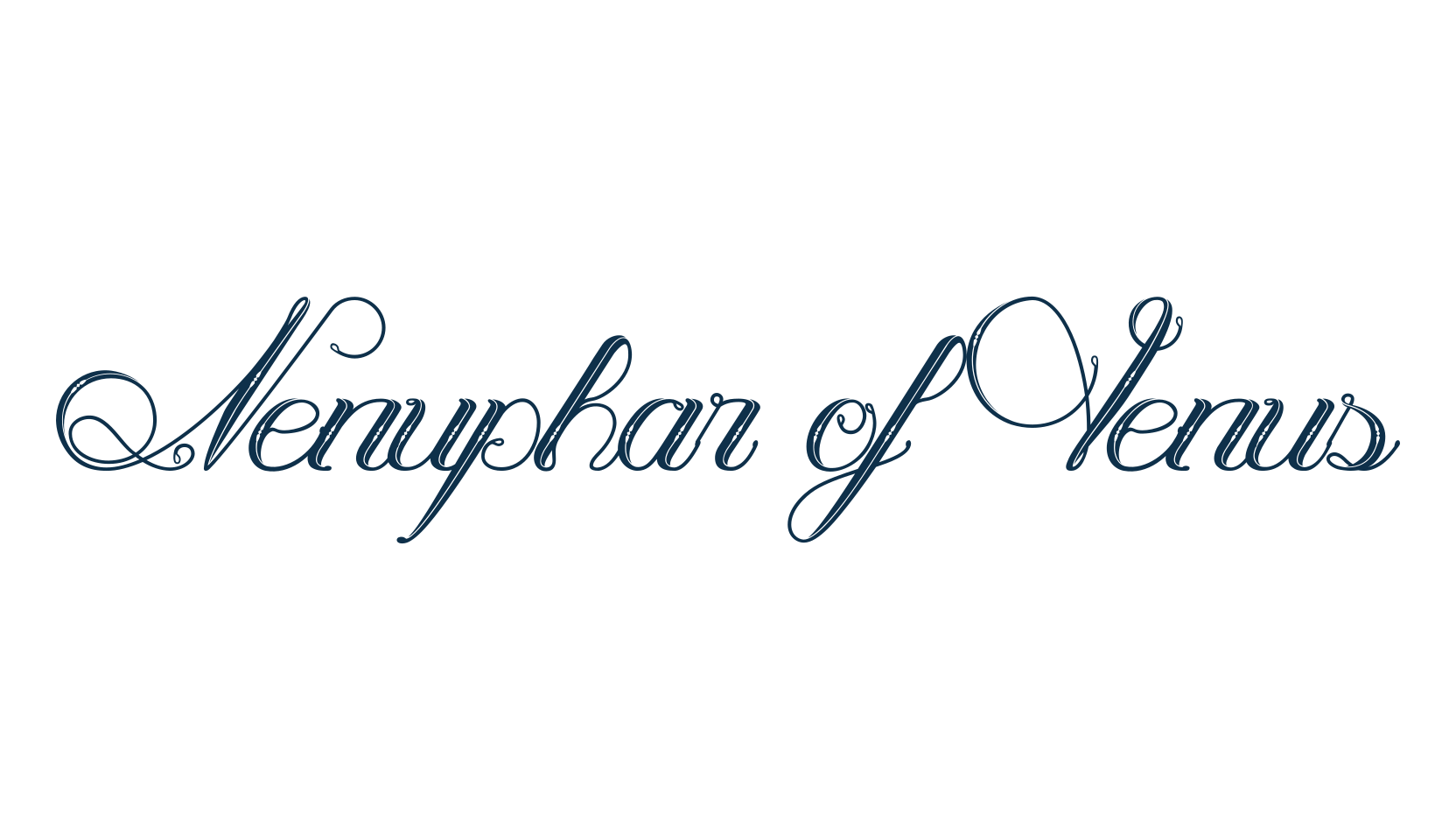 Nenuphar of Venus, display market font preview