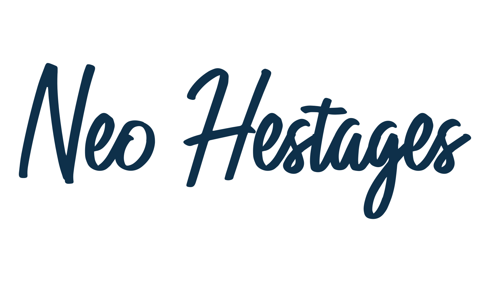 Neo Hestages, script handwritten fancy decorative calligraphy font preview