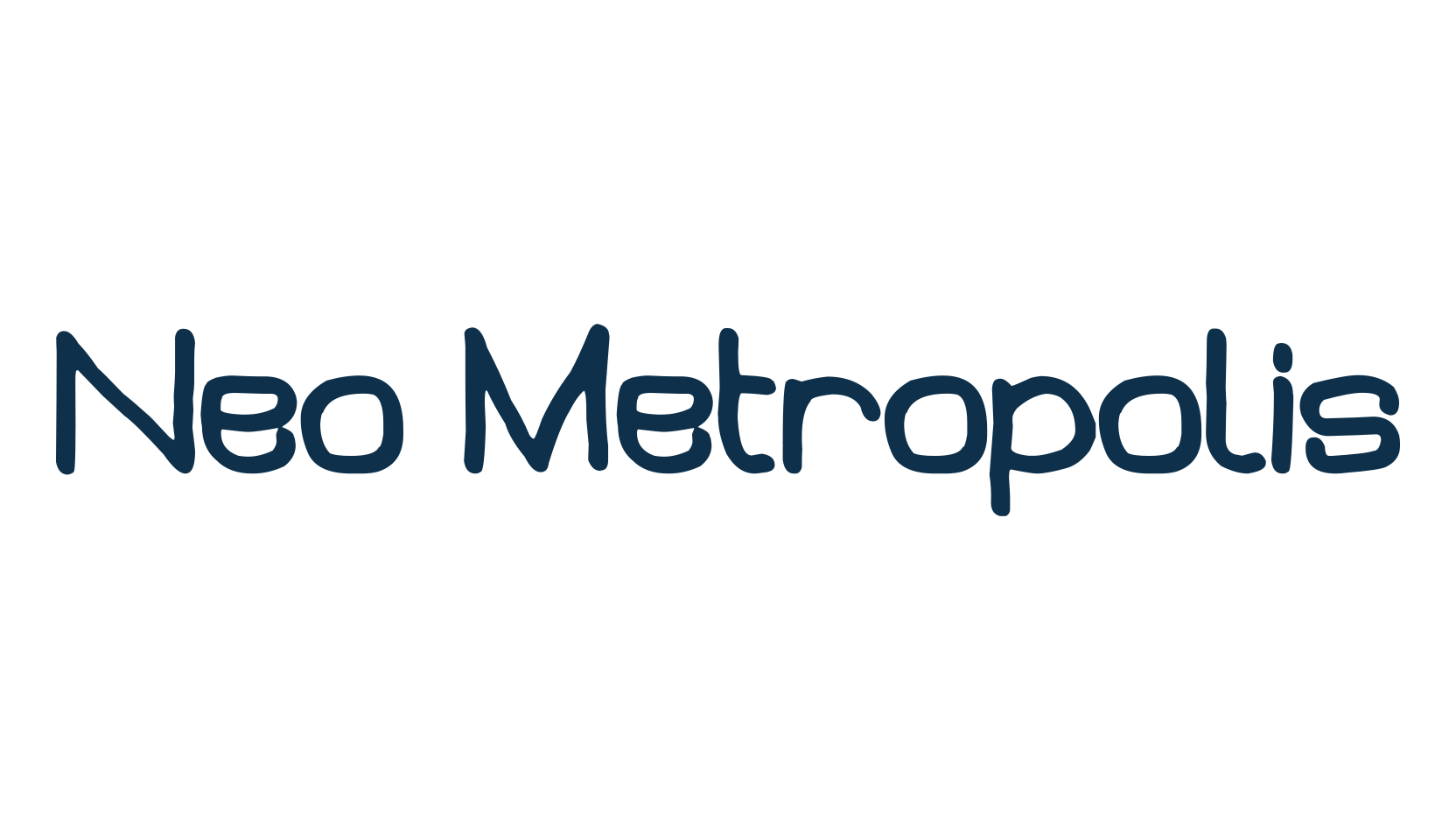 Neo Metropolis, various font preview