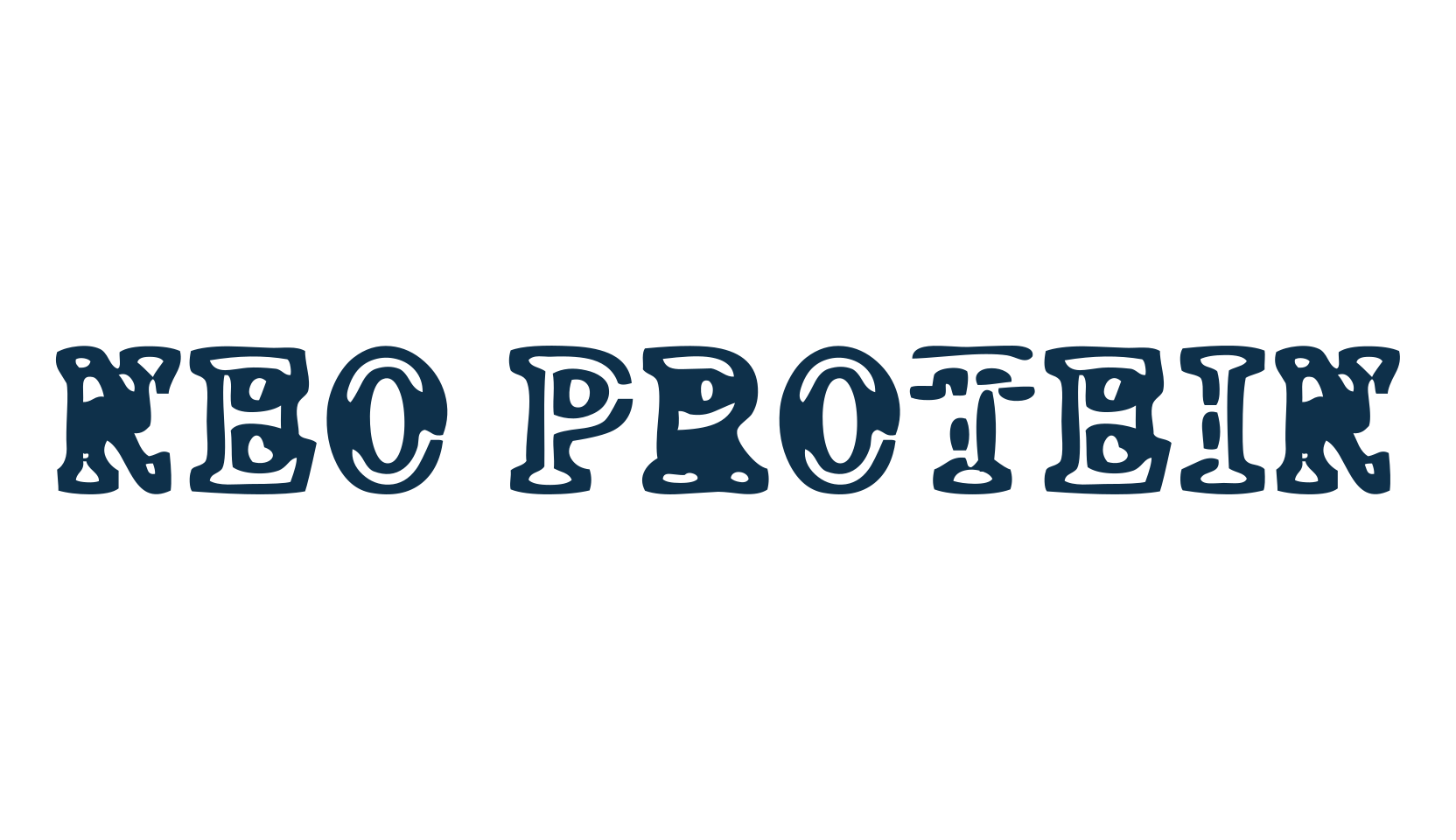 Neo Protein, fancy eroded decorative font preview