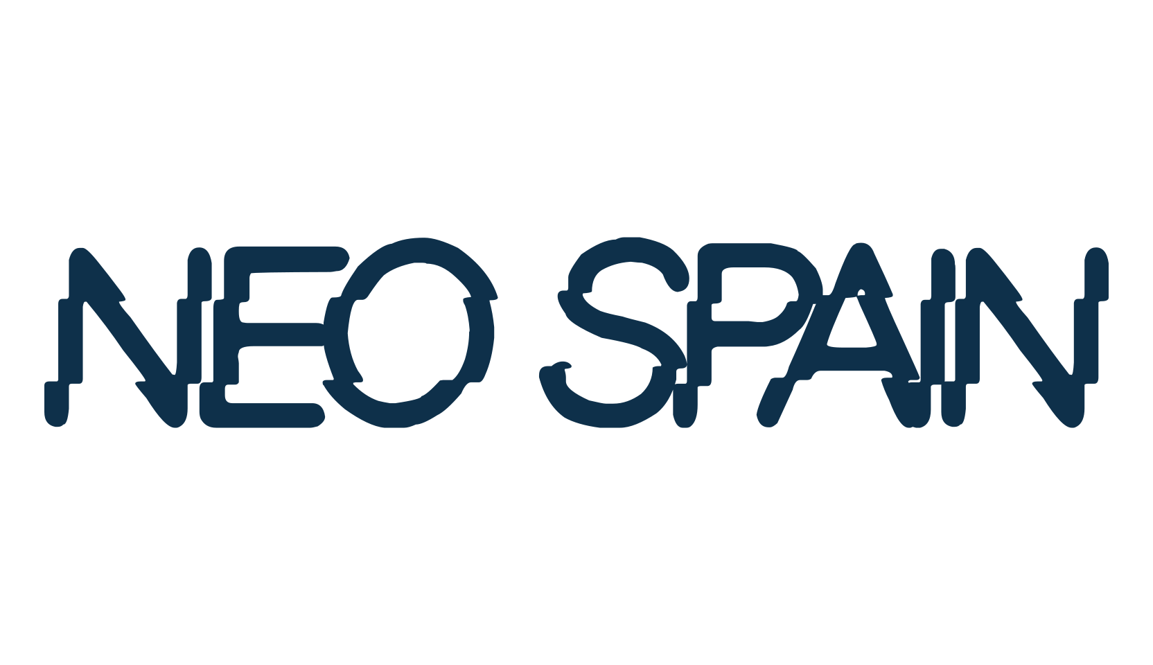 Neo Spain, fancy distorted decorative font preview