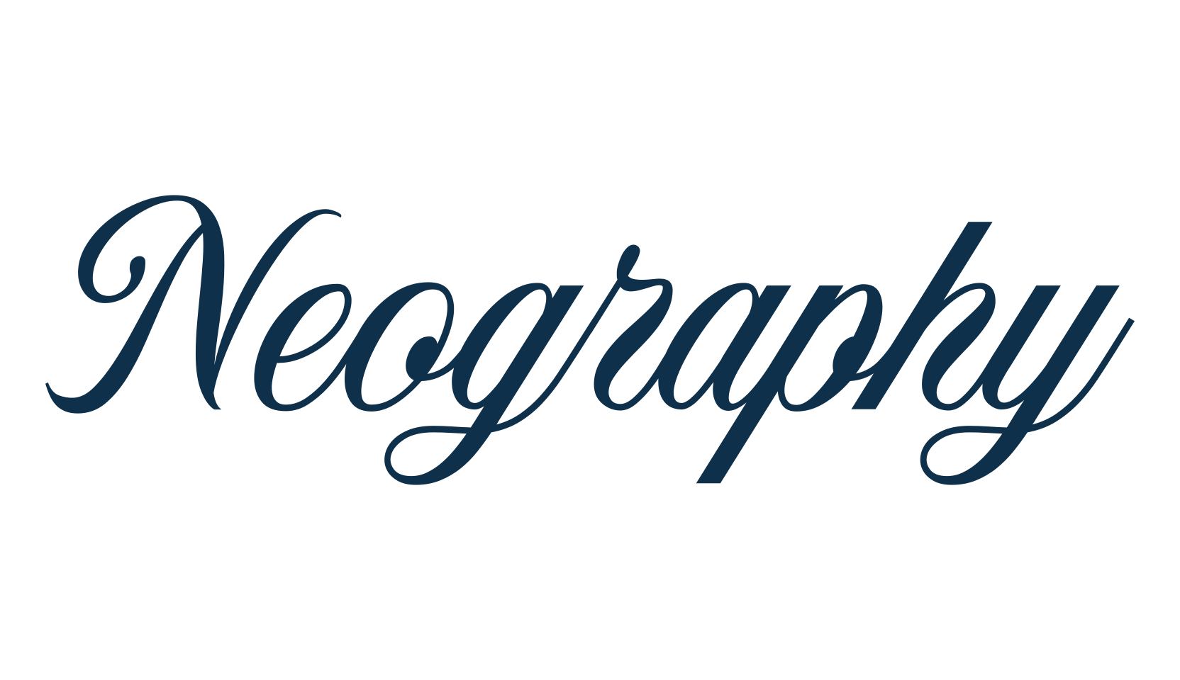 Neography, script calligraphy fancy decorative font preview